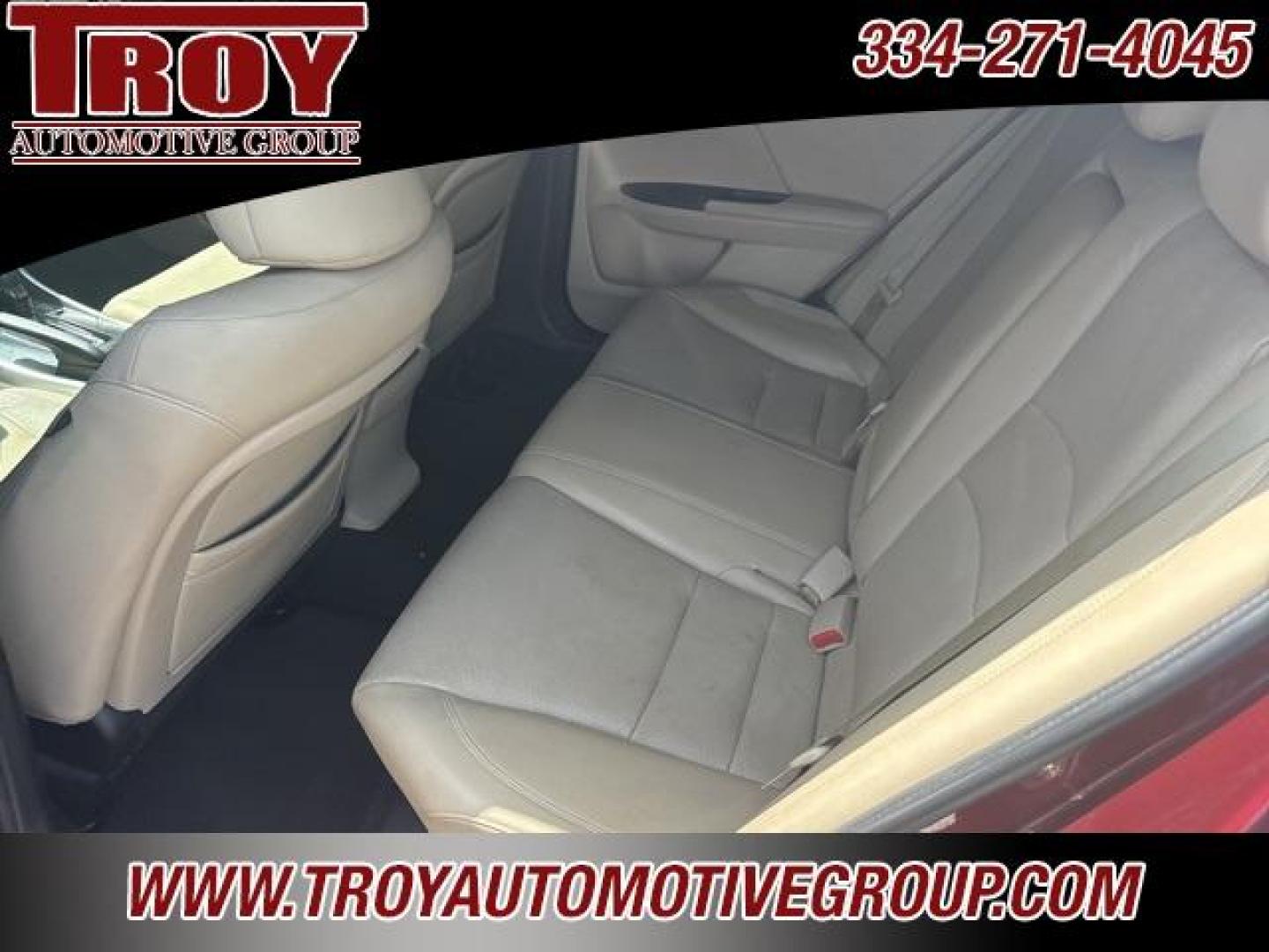 2014 Basque Red Pearl II /Parchment Honda Accord EX-L (1HGCR2F81EA) with an 2.4L I4 DOHC i-VTEC 16V engine, CVT transmission, located at 6812 Atlanta Hwy, Montgomery, AL, 36117, (334) 271-4045, 32.382118, -86.178673 - San Marino Red 2014 Honda Accord EX-L FWD 2.4L I4 DOHC i-VTEC 16V CVT<br><br>Financing Available---Top Value for Trades.<br><br>27/36 City/Highway MPG<br><br><br>Awards:<br> * Green Car Journal 2014 Green Car of the Year * 2014 KBB.com Brand Image Awards<br>Kelley Blue Book Brand Image Awards are - Photo#16