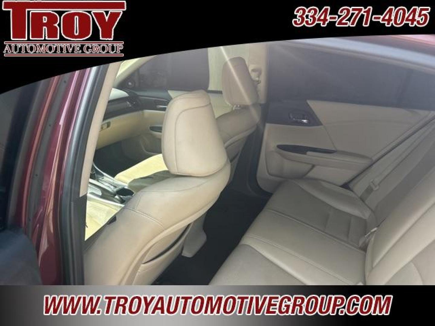 2014 Basque Red Pearl II /Parchment Honda Accord EX-L (1HGCR2F81EA) with an 2.4L I4 DOHC i-VTEC 16V engine, CVT transmission, located at 6812 Atlanta Hwy, Montgomery, AL, 36117, (334) 271-4045, 32.382118, -86.178673 - San Marino Red 2014 Honda Accord EX-L FWD 2.4L I4 DOHC i-VTEC 16V CVT<br><br>Financing Available---Top Value for Trades.<br><br>27/36 City/Highway MPG<br><br><br>Awards:<br> * Green Car Journal 2014 Green Car of the Year * 2014 KBB.com Brand Image Awards<br>Kelley Blue Book Brand Image Awards are - Photo#17