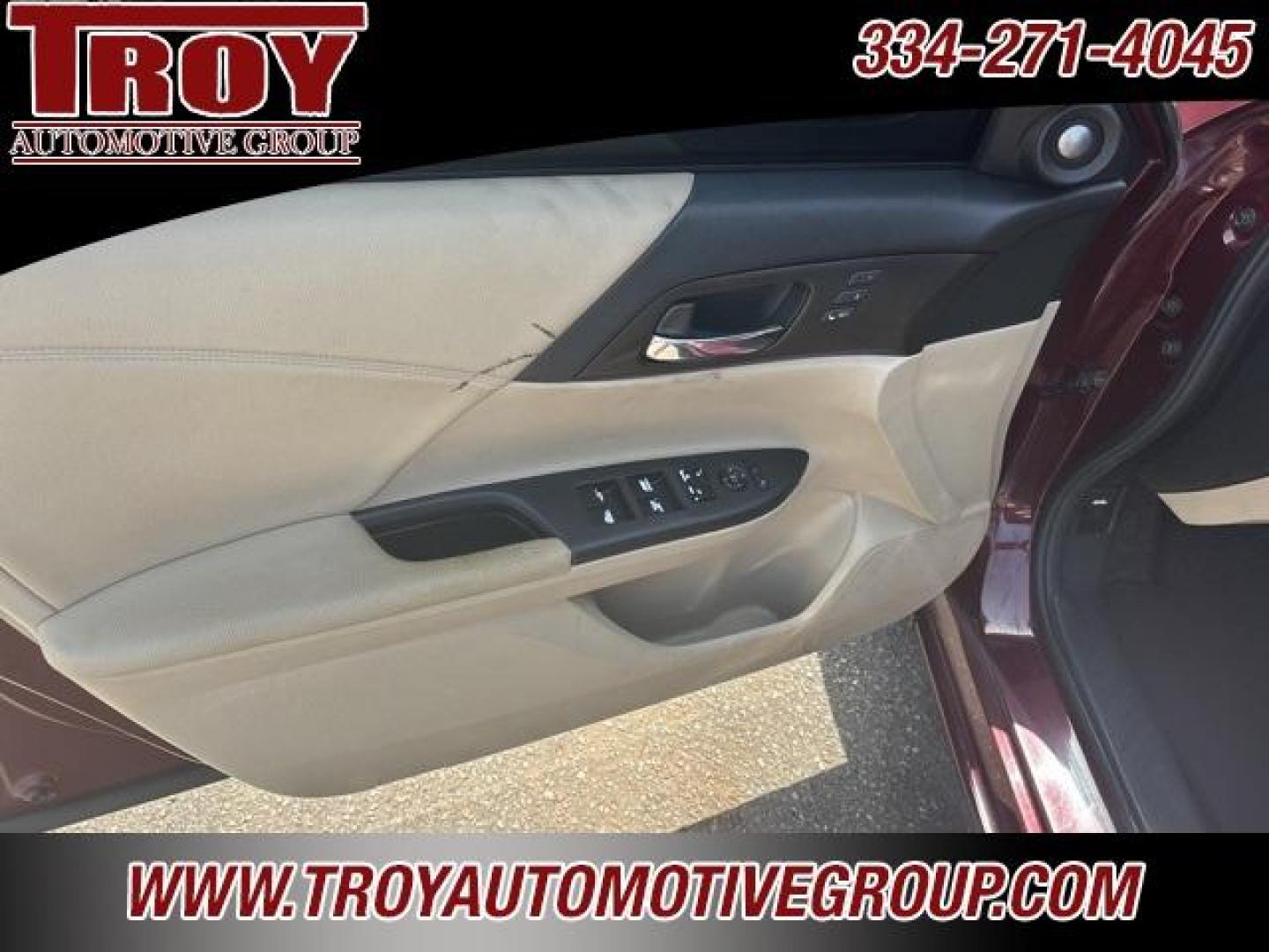 2014 Basque Red Pearl II /Parchment Honda Accord EX-L (1HGCR2F81EA) with an 2.4L I4 DOHC i-VTEC 16V engine, CVT transmission, located at 6812 Atlanta Hwy, Montgomery, AL, 36117, (334) 271-4045, 32.382118, -86.178673 - San Marino Red 2014 Honda Accord EX-L FWD 2.4L I4 DOHC i-VTEC 16V CVT<br><br>Financing Available---Top Value for Trades.<br><br>27/36 City/Highway MPG<br><br><br>Awards:<br> * Green Car Journal 2014 Green Car of the Year * 2014 KBB.com Brand Image Awards<br>Kelley Blue Book Brand Image Awards are - Photo#27