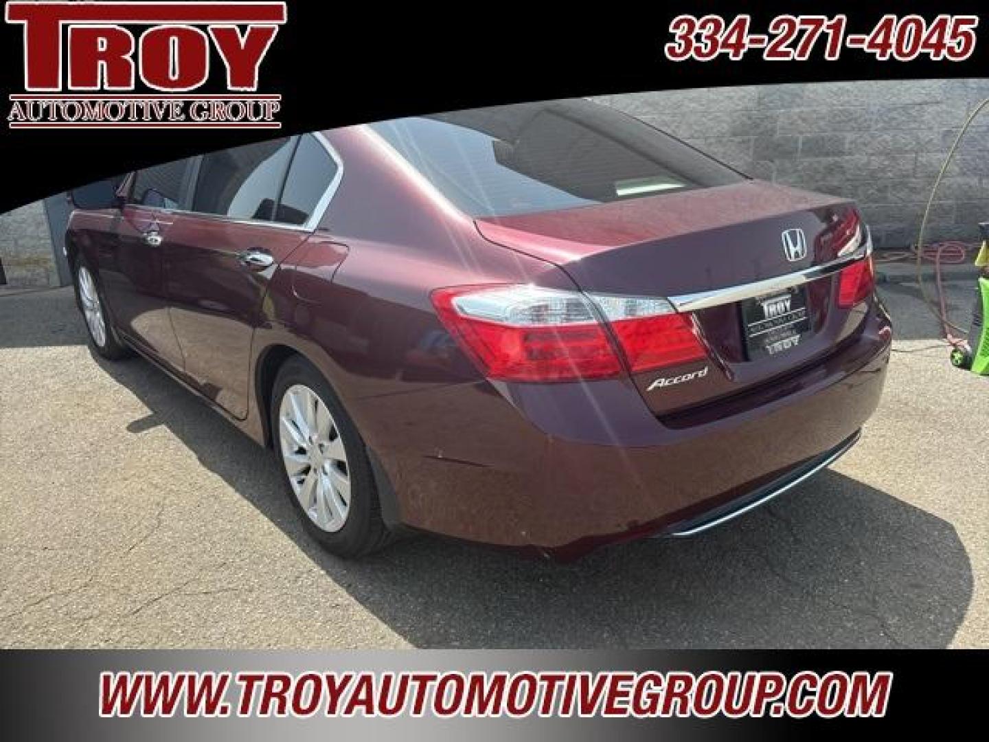 2014 Basque Red Pearl II /Parchment Honda Accord EX-L (1HGCR2F81EA) with an 2.4L I4 DOHC i-VTEC 16V engine, CVT transmission, located at 6812 Atlanta Hwy, Montgomery, AL, 36117, (334) 271-4045, 32.382118, -86.178673 - San Marino Red 2014 Honda Accord EX-L FWD 2.4L I4 DOHC i-VTEC 16V CVT<br><br>Financing Available---Top Value for Trades.<br><br>27/36 City/Highway MPG<br><br><br>Awards:<br> * Green Car Journal 2014 Green Car of the Year * 2014 KBB.com Brand Image Awards<br>Kelley Blue Book Brand Image Awards are - Photo#7