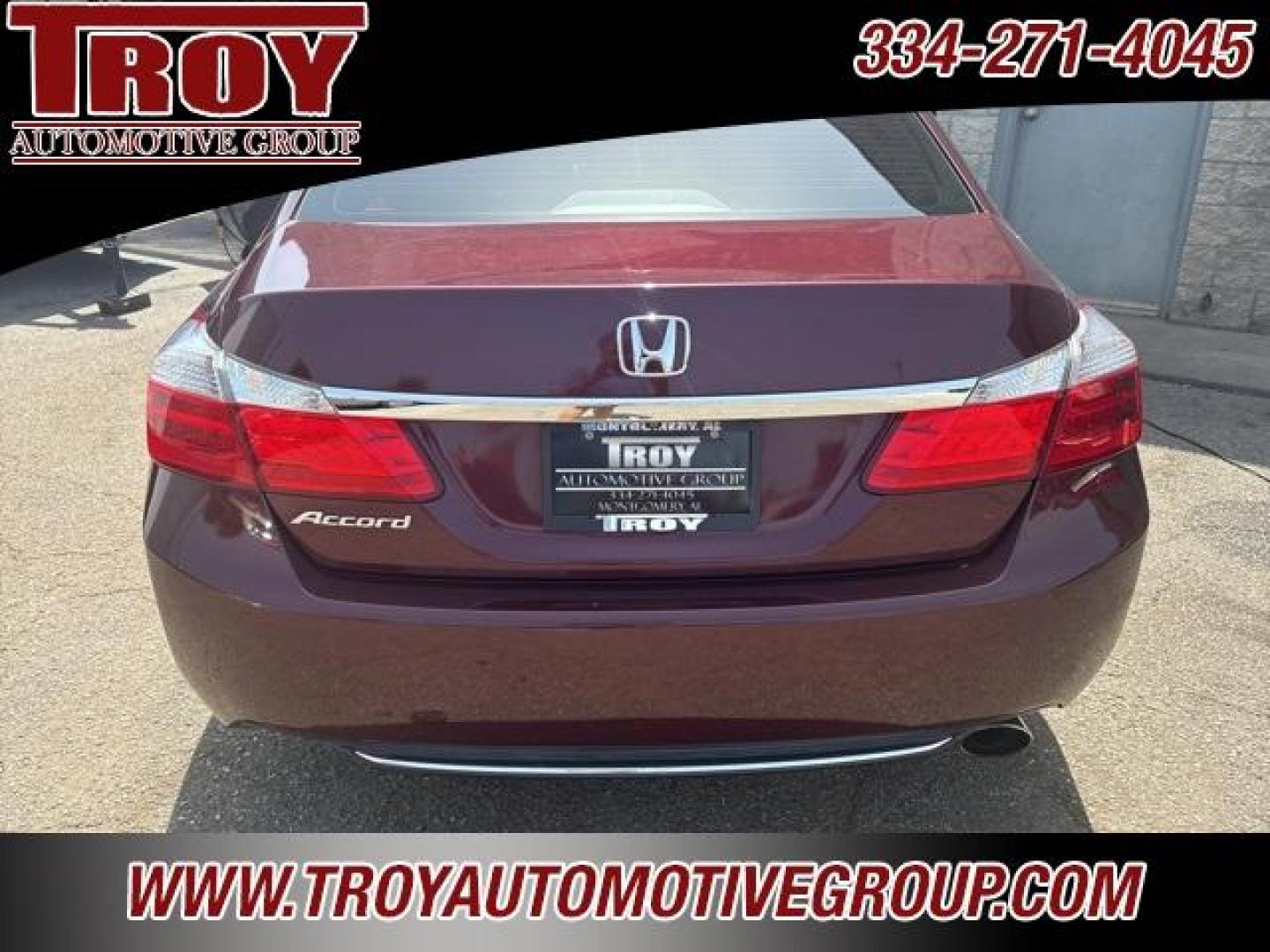 2014 Basque Red Pearl II /Parchment Honda Accord EX-L (1HGCR2F81EA) with an 2.4L I4 DOHC i-VTEC 16V engine, CVT transmission, located at 6812 Atlanta Hwy, Montgomery, AL, 36117, (334) 271-4045, 32.382118, -86.178673 - San Marino Red 2014 Honda Accord EX-L FWD 2.4L I4 DOHC i-VTEC 16V CVT<br><br>Financing Available---Top Value for Trades.<br><br>27/36 City/Highway MPG<br><br><br>Awards:<br> * Green Car Journal 2014 Green Car of the Year * 2014 KBB.com Brand Image Awards<br>Kelley Blue Book Brand Image Awards are - Photo#8