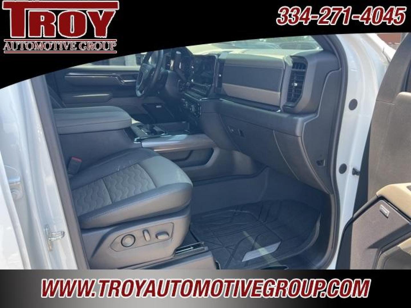 2024 Summit White /Jet Black/Graystone Chevrolet Silverado 2500HD ZR2 (1GC4YYEY3RF) with an Duramax 6.6L V8 Turbodiesel engine, Automatic transmission, located at 6812 Atlanta Hwy, Montgomery, AL, 36117, (334) 271-4045, 32.382118, -86.178673 - 2024' Chevrolet 2500HD Silverado ZR-2 Crew Cab 4x4, Summit White with Graystone Leather Interior, 6.6Ltr Duramax Turbo Diesel, Allison Automatic Trans, Power Retractable Assist Steps, Technology Pkg, Heads up Display, Adaptive Cruise, Power Sunroof, Dark Essentials Pkg, Gooseneck/5th Wheel Prep Pkg, - Photo#11