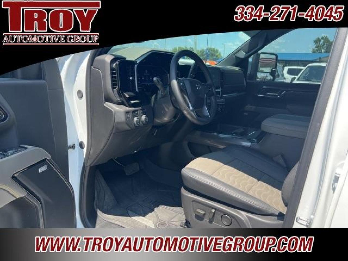 2024 Summit White /Jet Black/Graystone Chevrolet Silverado 2500HD ZR2 (1GC4YYEY3RF) with an Duramax 6.6L V8 Turbodiesel engine, Automatic transmission, located at 6812 Atlanta Hwy, Montgomery, AL, 36117, (334) 271-4045, 32.382118, -86.178673 - 2024' Chevrolet 2500HD Silverado ZR-2 Crew Cab 4x4, Summit White with Graystone Leather Interior, 6.6Ltr Duramax Turbo Diesel, Allison Automatic Trans, Power Retractable Assist Steps, Technology Pkg, Heads up Display, Adaptive Cruise, Power Sunroof, Dark Essentials Pkg, Gooseneck/5th Wheel Prep Pkg, - Photo#18