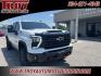 2024 Summit White /Jet Black/Graystone Chevrolet Silverado 2500HD ZR2 (1GC4YYEY3RF) with an Duramax 6.6L V8 Turbodiesel engine, Automatic transmission, located at 6812 Atlanta Hwy, Montgomery, AL, 36117, (334) 271-4045, 32.382118, -86.178673 - 2024' Chevrolet 2500HD Silverado ZR-2 Crew Cab 4x4, Summit White with Graystone Leather Interior, 6.6Ltr Duramax Turbo Diesel, Allison Automatic Trans, Power Retractable Assist Steps, Technology Pkg, Heads up Display, Adaptive Cruise, Power Sunroof, Dark Essentials Pkg, Gooseneck/5th Wheel Prep Pkg, - Photo#2