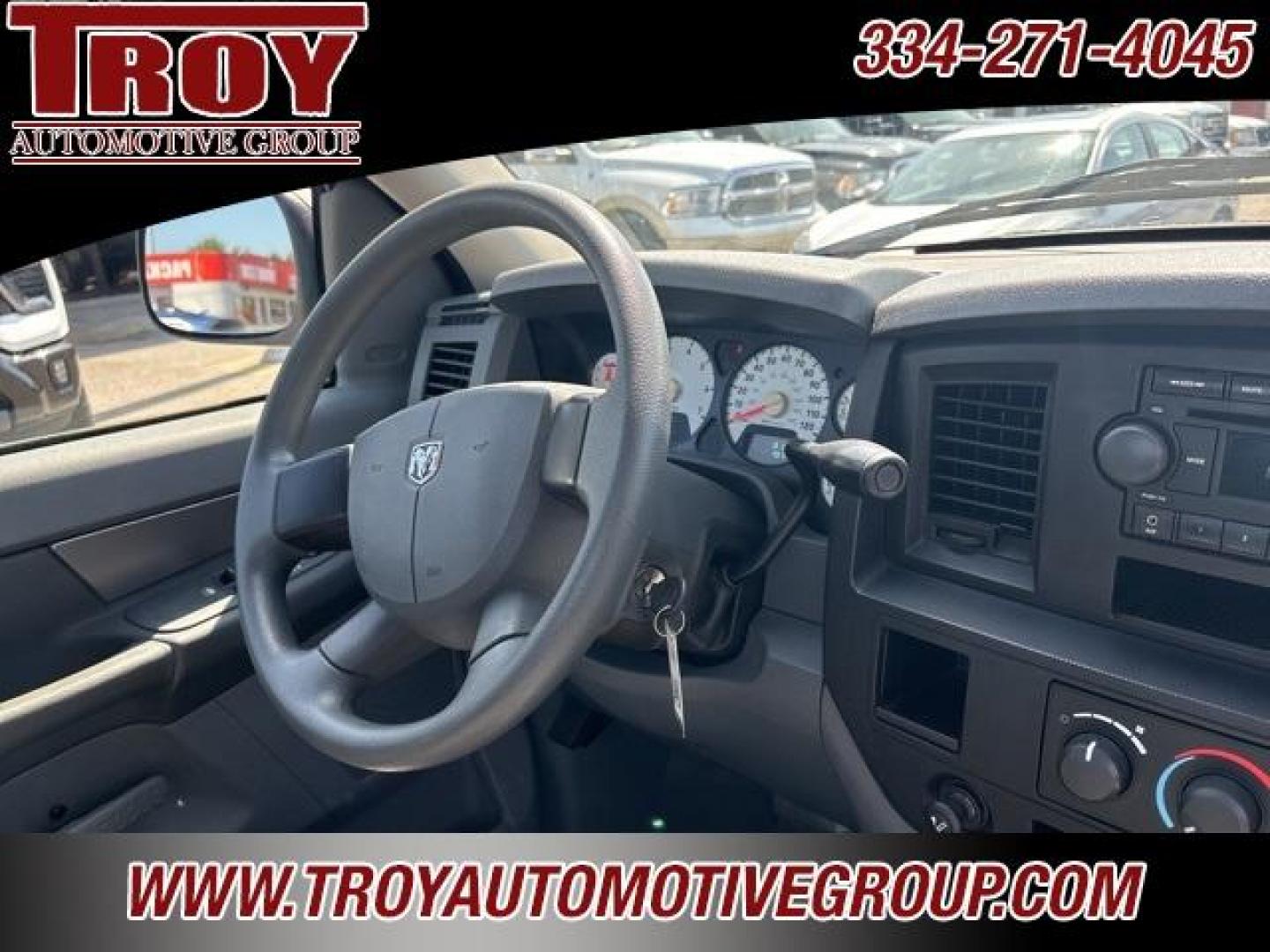 2006 Flame Red Clearcoat /Medium Slate Gray Dodge Ram 1500 ST (1D7HA16K56J) with an Magnum 3.7L V6 engine, Automatic transmission, located at 6812 Atlanta Hwy, Montgomery, AL, 36117, (334) 271-4045, 32.382118, -86.178673 - Flame Red Clearcoat 2006 Dodge Ram 1500 ST RWD Magnum 3.7L V6 4-Speed Automatic<br><br>Financing Available---Top Value for Trades. - Photo#25