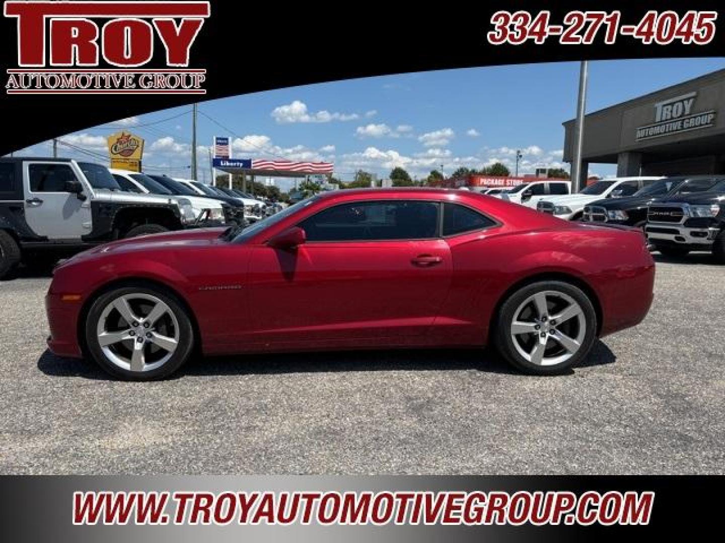 2012 Crystal Red Tintcoat /Black Chevrolet Camaro SS (2G1FJ1EJ7C9) with an 6.2L V8 SFI engine, Automatic transmission, located at 6812 Atlanta Hwy, Montgomery, AL, 36117, (334) 271-4045, 32.382118, -86.178673 - Photo#0