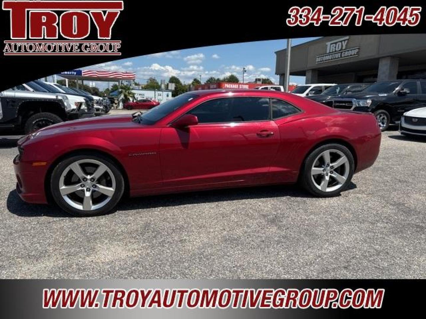 2012 Crystal Red Tintcoat /Black Chevrolet Camaro SS (2G1FJ1EJ7C9) with an 6.2L V8 SFI engine, Automatic transmission, located at 6812 Atlanta Hwy, Montgomery, AL, 36117, (334) 271-4045, 32.382118, -86.178673 - Photo#1