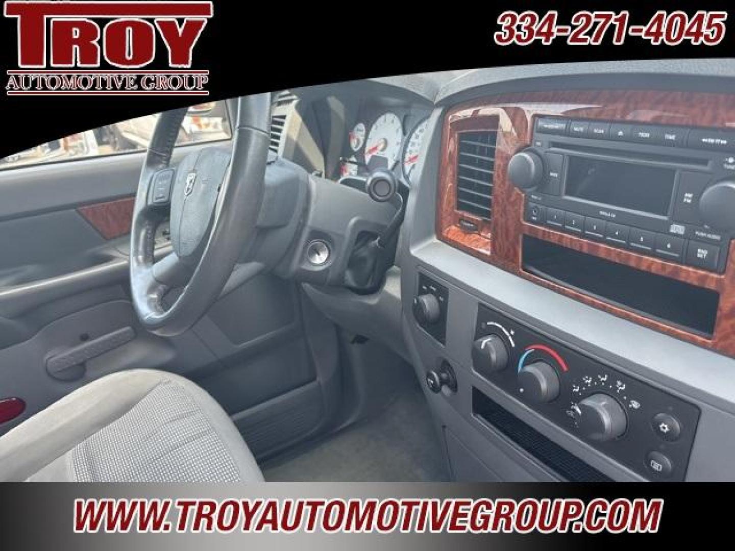 2006 Mineral Gray Metallic Clearcoat /Medium Slate Gray Dodge Ram 1500 SLT (1D7HU18N16S) with an Magnum 4.7L V8 engine, Automatic transmission, located at 6812 Atlanta Hwy, Montgomery, AL, 36117, (334) 271-4045, 32.382118, -86.178673 - Photo#34