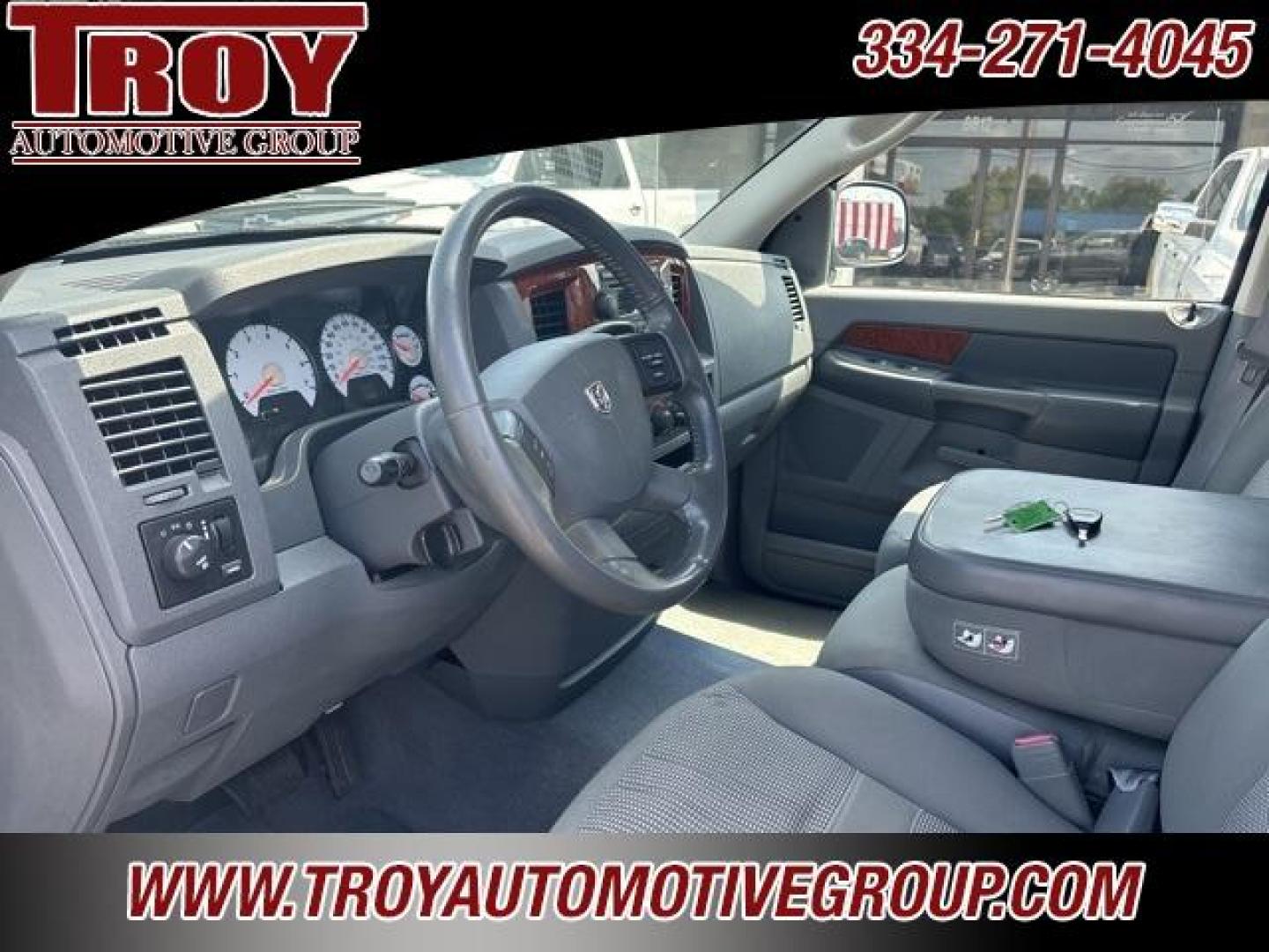 2006 Mineral Gray Metallic Clearcoat /Medium Slate Gray Dodge Ram 1500 SLT (1D7HU18N16S) with an Magnum 4.7L V8 engine, Automatic transmission, located at 6812 Atlanta Hwy, Montgomery, AL, 36117, (334) 271-4045, 32.382118, -86.178673 - Photo#38