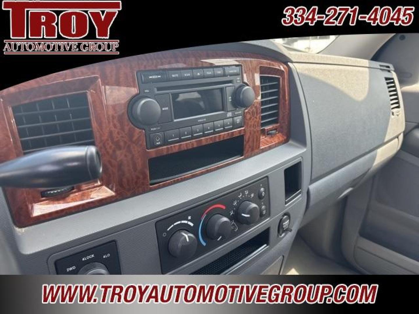 2006 Mineral Gray Metallic Clearcoat /Medium Slate Gray Dodge Ram 1500 SLT (1D7HU18N16S) with an Magnum 4.7L V8 engine, Automatic transmission, located at 6812 Atlanta Hwy, Montgomery, AL, 36117, (334) 271-4045, 32.382118, -86.178673 - Photo#40