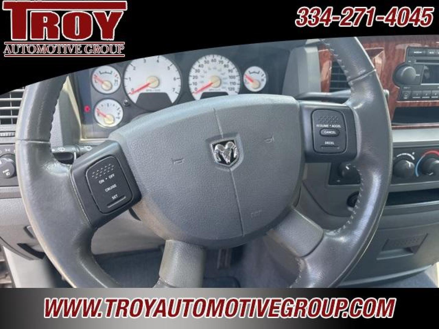 2006 Mineral Gray Metallic Clearcoat /Medium Slate Gray Dodge Ram 1500 SLT (1D7HU18N16S) with an Magnum 4.7L V8 engine, Automatic transmission, located at 6812 Atlanta Hwy, Montgomery, AL, 36117, (334) 271-4045, 32.382118, -86.178673 - Photo#42