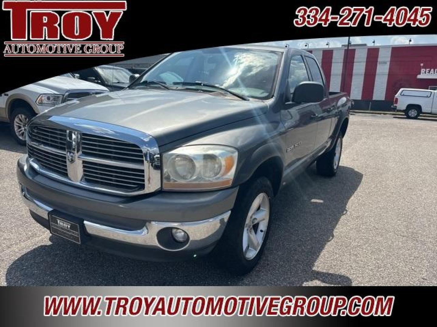 2006 Mineral Gray Metallic Clearcoat /Medium Slate Gray Dodge Ram 1500 SLT (1D7HU18N16S) with an Magnum 4.7L V8 engine, Automatic transmission, located at 6812 Atlanta Hwy, Montgomery, AL, 36117, (334) 271-4045, 32.382118, -86.178673 - Photo#5