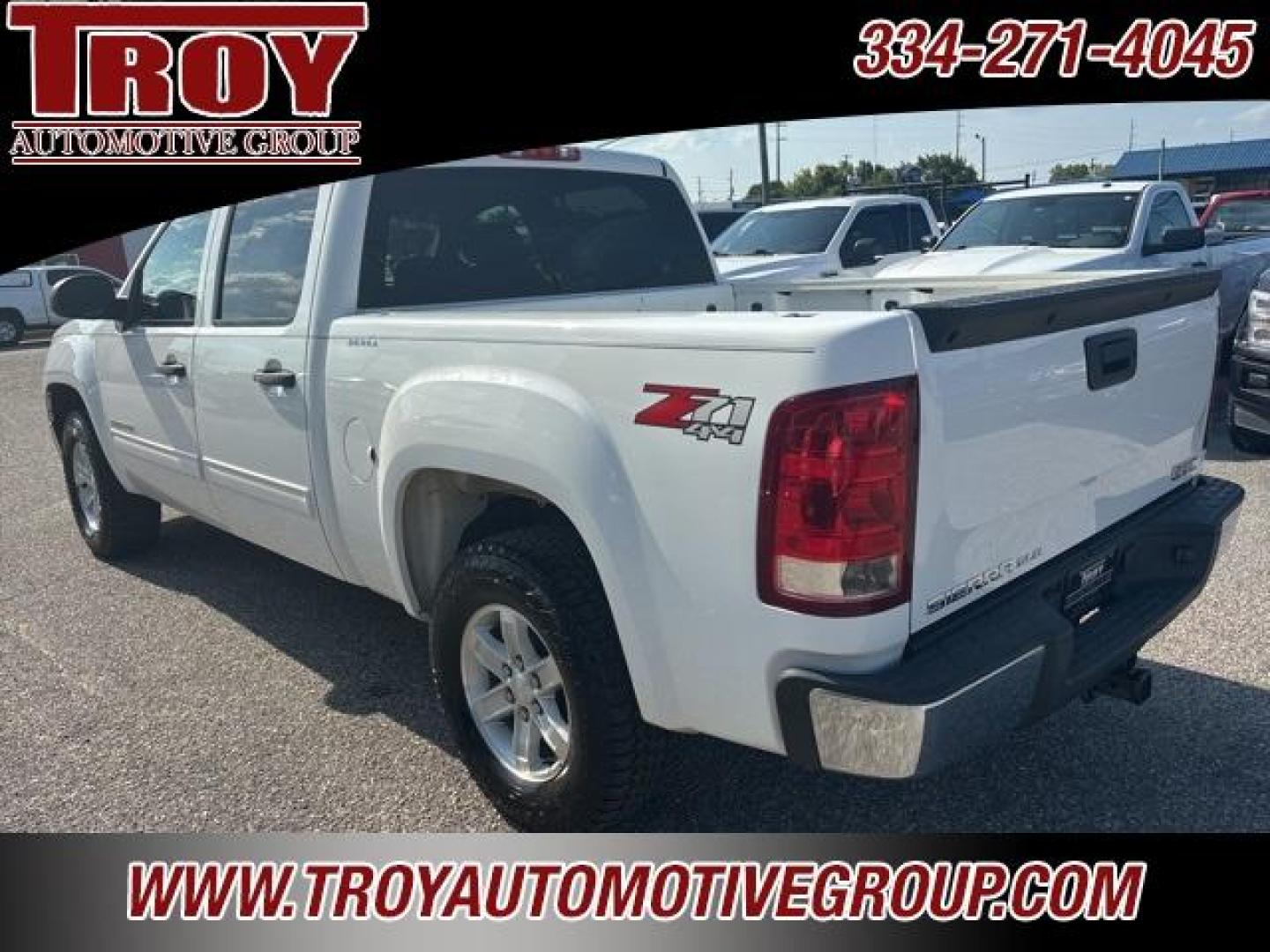 2013 Summit White /Ebony GMC Sierra 1500 SLE (3GTP2VE73DG) with an Vortec 5.3L V8 SFI VVT Flex Fuel engine, Automatic transmission, located at 6812 Atlanta Hwy, Montgomery, AL, 36117, (334) 271-4045, 32.382118, -86.178673 - Summit White 2013 GMC Sierra 1500 SLE 4WD Vortec 5.3L V8 SFI VVT Flex Fuel 6-Speed Automatic<br><br>Financing Available---Top Value for Trades.<br><br><br>Awards:<br> * JD Power Initial Quality Study<br><br>Reviews:<br> * Smooth, quiet ride; comfortable seats; powerful V8 options. Source: Edmunds< - Photo#13