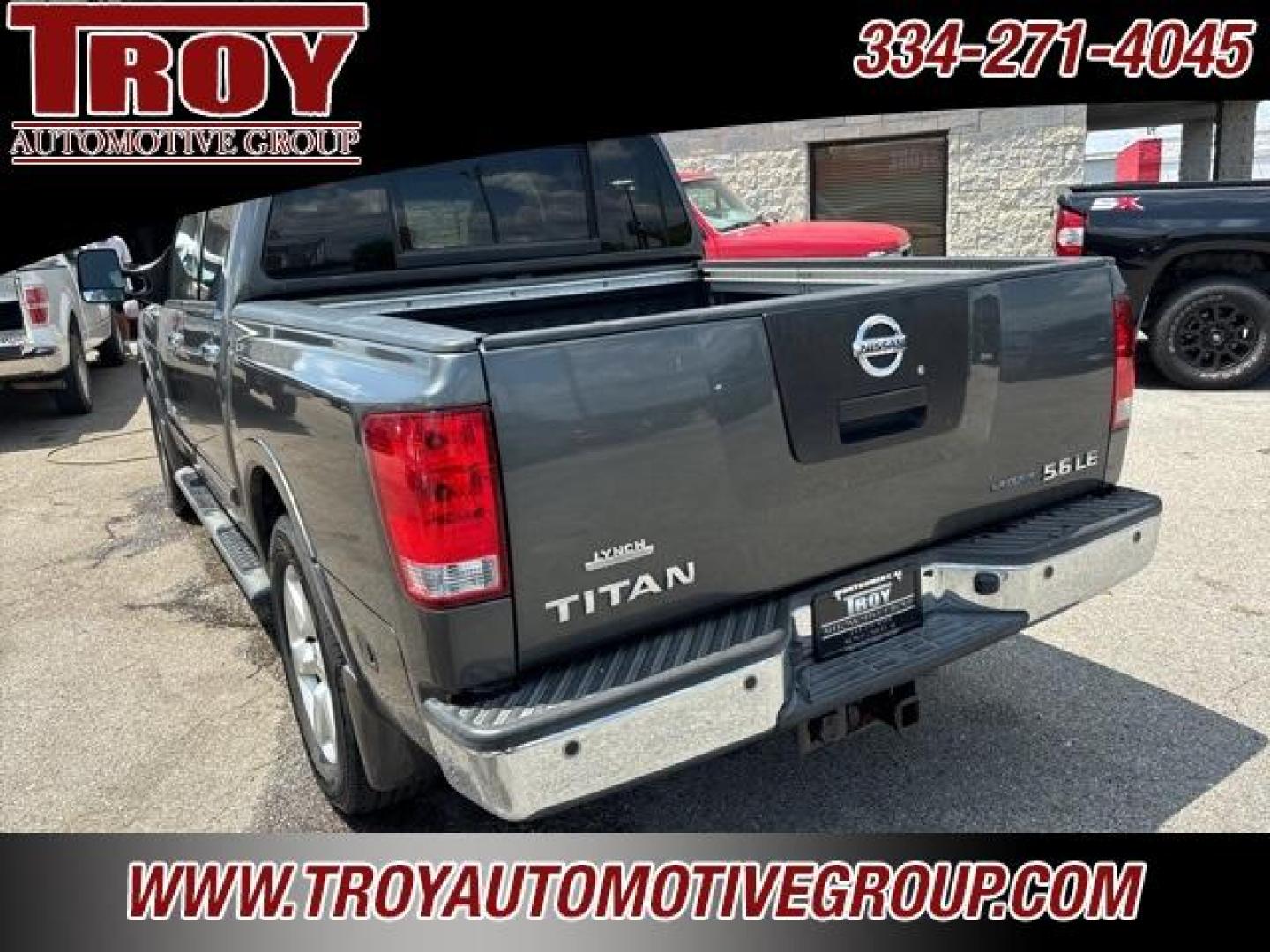 2010 Smoke Metallic /Charcoal Nissan Titan LE (1N6BA0ED6AN) with an V8 engine, Automatic transmission, located at 6812 Atlanta Hwy, Montgomery, AL, 36117, (334) 271-4045, 32.382118, -86.178673 - 1-Owner!!<br>54 Service Records On Carfax!!<br> - Photo#12