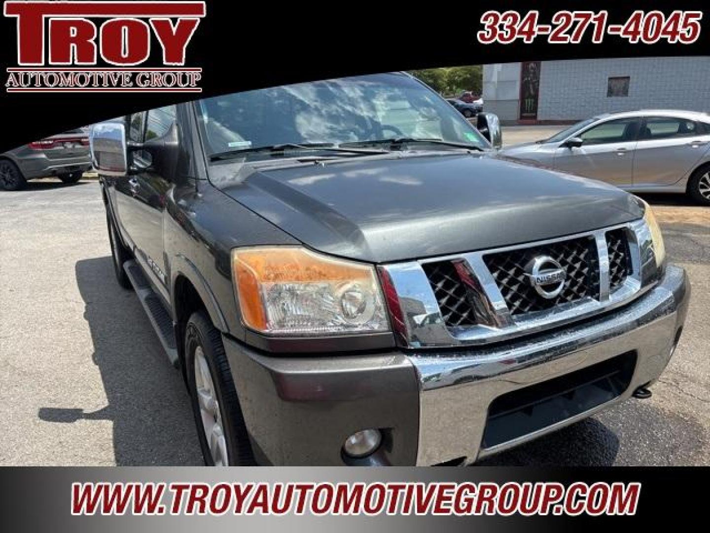 2010 Smoke Metallic /Charcoal Nissan Titan LE (1N6BA0ED6AN) with an V8 engine, Automatic transmission, located at 6812 Atlanta Hwy, Montgomery, AL, 36117, (334) 271-4045, 32.382118, -86.178673 - 1-Owner!!<br>54 Service Records On Carfax!!<br> - Photo#6