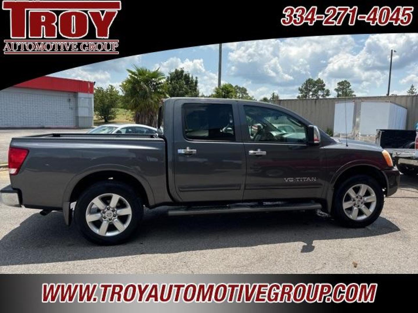 2010 Smoke Metallic /Charcoal Nissan Titan LE (1N6BA0ED6AN) with an V8 engine, Automatic transmission, located at 6812 Atlanta Hwy, Montgomery, AL, 36117, (334) 271-4045, 32.382118, -86.178673 - 1-Owner!!<br>54 Service Records On Carfax!!<br> - Photo#8