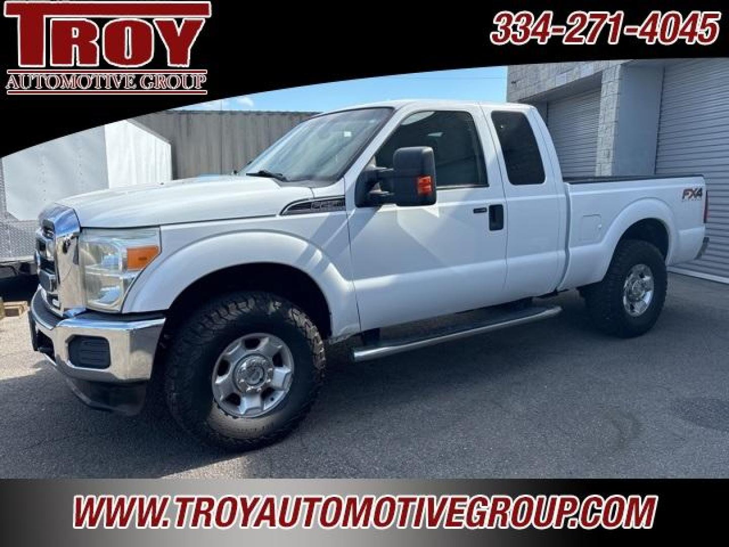 2012 White /Steel Ford F-250SD (1FT7X2B68CE) with an 6.2L V8 EFI SOHC 16V Flex Fuel engine, Automatic transmission, located at 6812 Atlanta Hwy, Montgomery, AL, 36117, (334) 271-4045, 32.382118, -86.178673 - Priced below KBB Fair Purchase Price!<br>N<br><br>White 2012 Ford F-250SD 4WD 6.2L V8 EFI SOHC 16V Flex Fuel TorqShift 6-Speed Automatic<br><br>Financing Available---Top Value for Trades.<br>New Plugs/Coils/ Wheel Bearing!<br><br>Awards:<br> * 2012 KBB.com Brand Image Awards<br><br>Reviews:<br> * - Photo#5