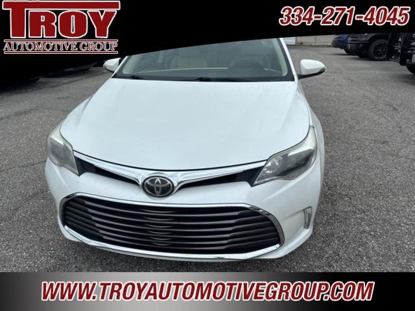 2017 Blizzard Pearl /Almond Toyota Avalon (4T1BK1EB3HU) with an 3.5L V6 DOHC Dual VVT-i 24V engine, Automatic transmission, located at 6812 Atlanta Hwy, Montgomery, AL, 36117, (334) 271-4045, 32.382118, -86.178673 - White 2017 Toyota Avalon FWD 3.5L V6 DOHC Dual VVT-i 24V 6-Speed Automatic ECT-i<br><br>Financing Available---Top Value for Trades.<br><br>Odometer is 25467 miles below market average! 21/30 City/Highway MPG<br><br><br>Awards:<br> * 2017 KBB.com 10 Most Awarded Brands * 2017 KBB.com Best Resale V - Photo#4