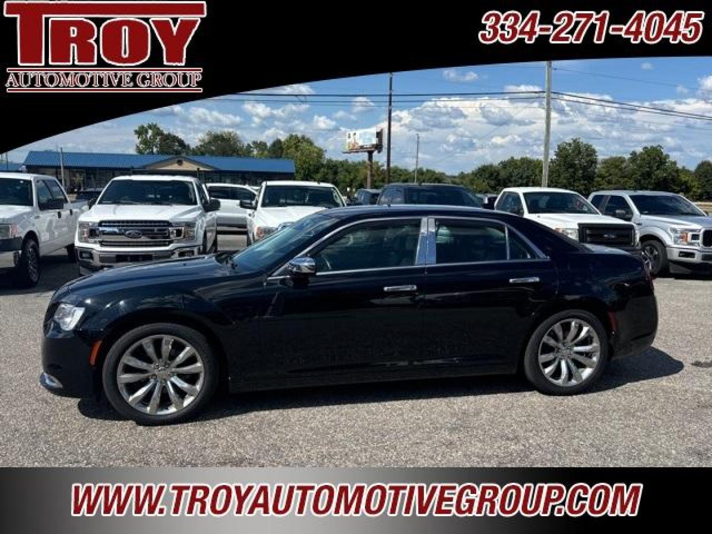 2020 Gloss Black /Black Chrysler 300 Touring (2C3CCAAGXLH) with an 3.6L V6 24V VVT engine, Automatic transmission, located at 6812 Atlanta Hwy, Montgomery, AL, 36117, (334) 271-4045, 32.382118, -86.178673 - Like New !! <br>20 Premium Wheels!! - Photo#0