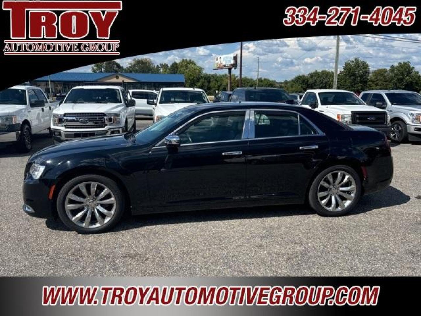 2020 Gloss Black /Black Chrysler 300 Touring (2C3CCAAGXLH) with an 3.6L V6 24V VVT engine, Automatic transmission, located at 6812 Atlanta Hwy, Montgomery, AL, 36117, (334) 271-4045, 32.382118, -86.178673 - Like New !! <br>20 Premium Wheels!! - Photo#1