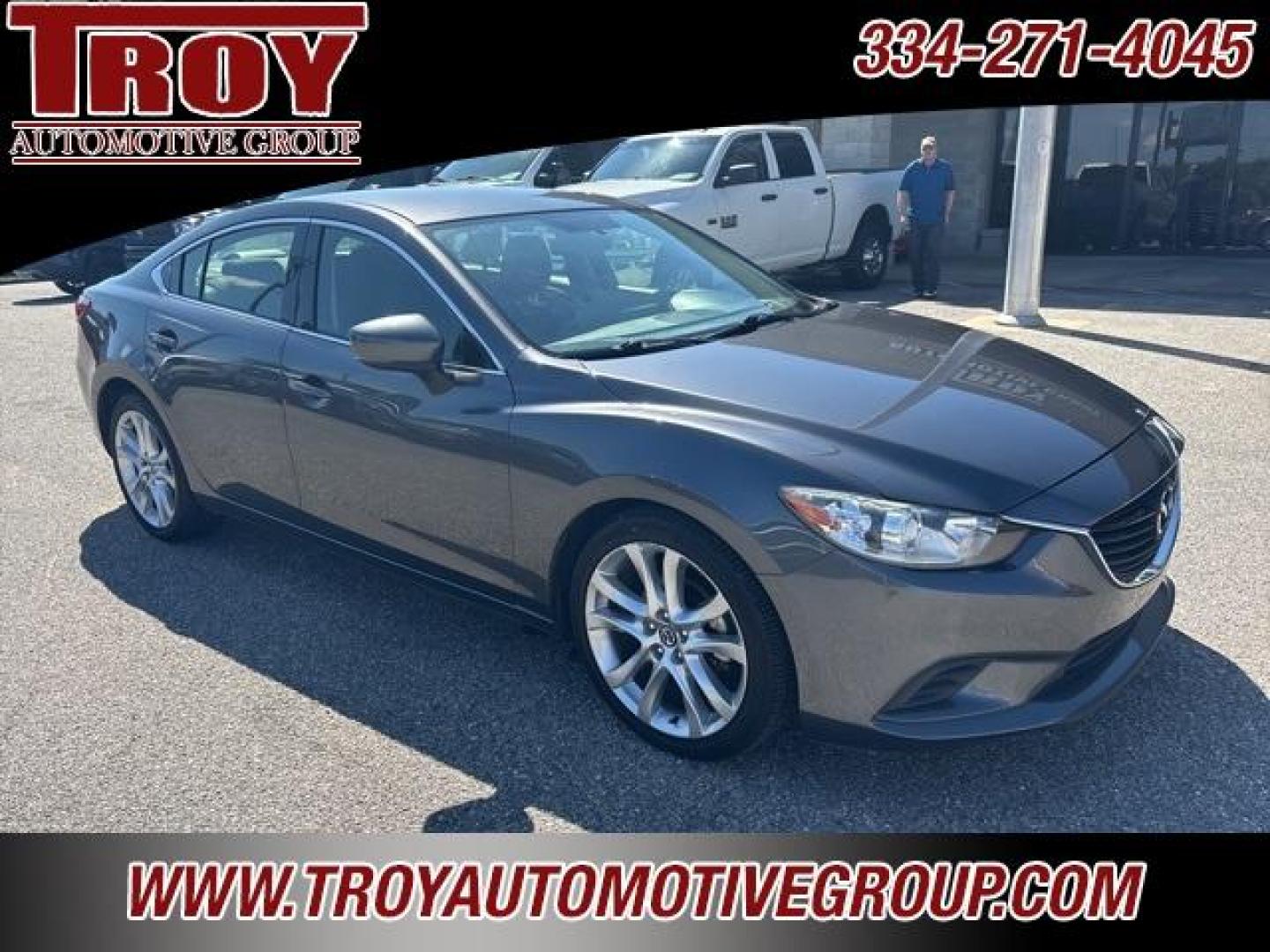 2017 Machine Gray Metallic /Black Mazda Mazda6 Sport (JM1GL1U52H1) with an SKYACTIV-G 2.5L I4 DOHC 16V engine, Automatic transmission, located at 6812 Atlanta Hwy, Montgomery, AL, 36117, (334) 271-4045, 32.382118, -86.178673 - 1-Owner!!<br>2-Keys!! - Photo#7