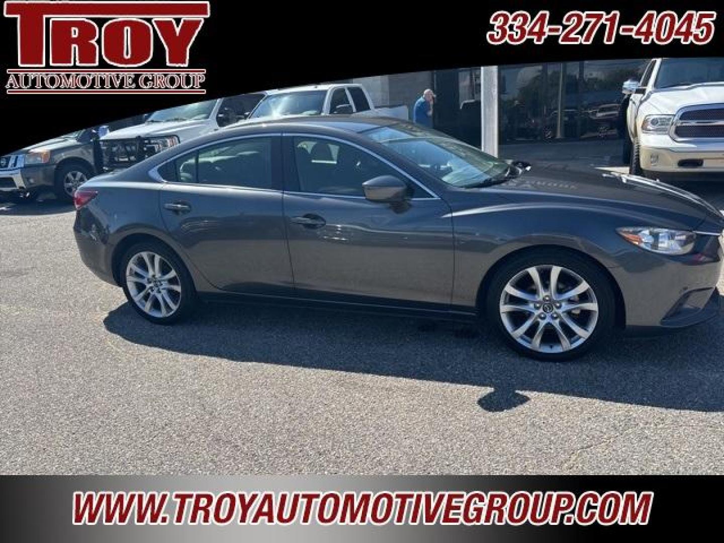 2017 Machine Gray Metallic /Black Mazda Mazda6 Sport (JM1GL1U52H1) with an SKYACTIV-G 2.5L I4 DOHC 16V engine, Automatic transmission, located at 6812 Atlanta Hwy, Montgomery, AL, 36117, (334) 271-4045, 32.382118, -86.178673 - 1-Owner!!<br>2-Keys!! - Photo#8