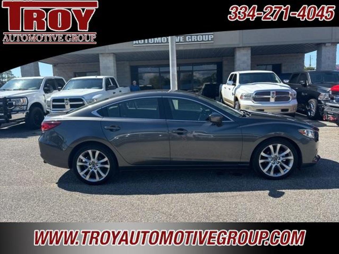 2017 Machine Gray Metallic /Black Mazda Mazda6 Sport (JM1GL1U52H1) with an SKYACTIV-G 2.5L I4 DOHC 16V engine, Automatic transmission, located at 6812 Atlanta Hwy, Montgomery, AL, 36117, (334) 271-4045, 32.382118, -86.178673 - 1-Owner!!<br>2-Keys!! - Photo#10