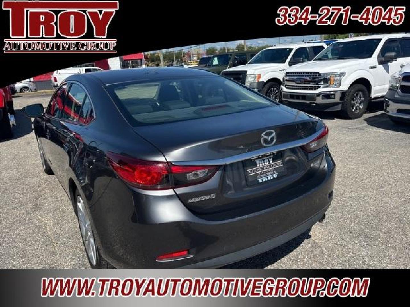 2017 Machine Gray Metallic /Black Mazda Mazda6 Sport (JM1GL1U52H1) with an SKYACTIV-G 2.5L I4 DOHC 16V engine, Automatic transmission, located at 6812 Atlanta Hwy, Montgomery, AL, 36117, (334) 271-4045, 32.382118, -86.178673 - 1-Owner!!<br>2-Keys!! - Photo#14