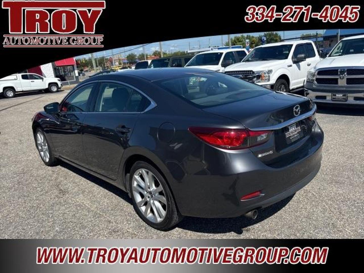 2017 Machine Gray Metallic /Black Mazda Mazda6 Sport (JM1GL1U52H1) with an SKYACTIV-G 2.5L I4 DOHC 16V engine, Automatic transmission, located at 6812 Atlanta Hwy, Montgomery, AL, 36117, (334) 271-4045, 32.382118, -86.178673 - 1-Owner!!<br>2-Keys!! - Photo#15