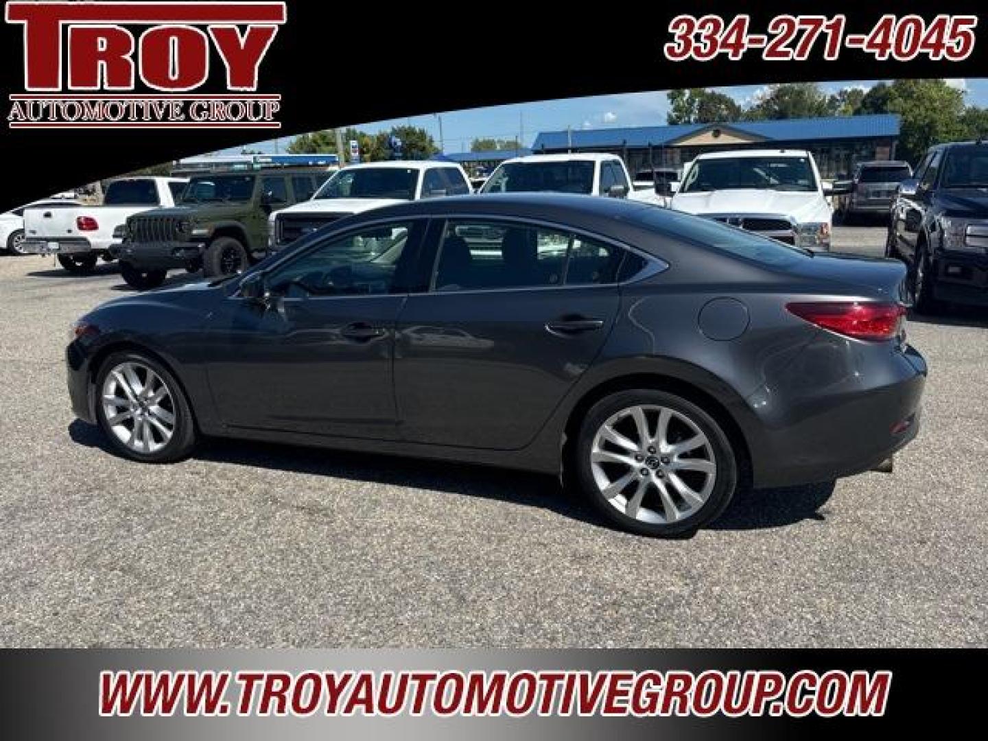 2017 Machine Gray Metallic /Black Mazda Mazda6 Sport (JM1GL1U52H1) with an SKYACTIV-G 2.5L I4 DOHC 16V engine, Automatic transmission, located at 6812 Atlanta Hwy, Montgomery, AL, 36117, (334) 271-4045, 32.382118, -86.178673 - 1-Owner!!<br>2-Keys!! - Photo#16