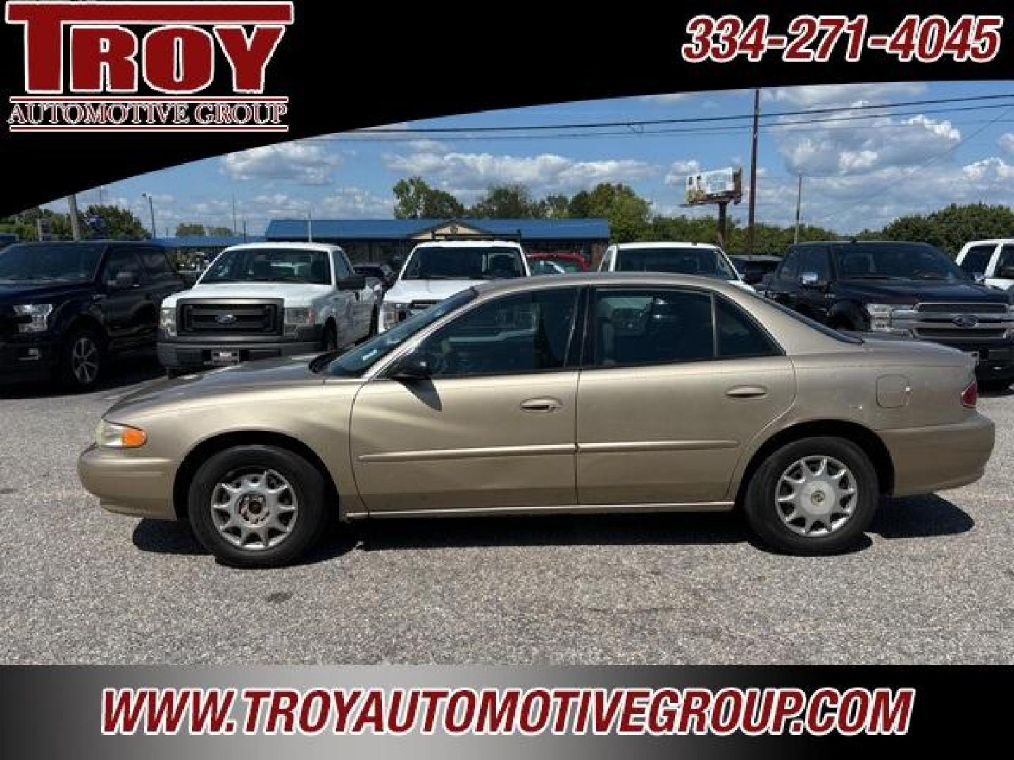 2005 Cashmere Metallic /Taupe Buick Century Base (2G4WS52J351) with an 3.1L V6 SFI engine, Automatic transmission, located at 6812 Atlanta Hwy, Montgomery, AL, 36117, (334) 271-4045, 32.382118, -86.178673 - Cashmere Metallic 2005 Buick Century FWD 3.1L V6 SFI 4-Speed Automatic with Overdrive<br><br>Financing Available---Top Value for Trades.<br><br>20/30 City/Highway MPG - Photo#0