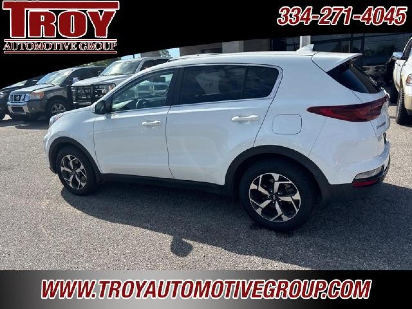 2021 Clear White /Gray Kia Sportage LX (KNDPM3AC6M7) with an 2.4L I4 DGI DOHC 16V engine, Automatic transmission, located at 6812 Atlanta Hwy, Montgomery, AL, 36117, (334) 271-4045, 32.382118, -86.178673 - Clear White 2021 Kia Sportage LX FWD 2.4L I4 DGI DOHC 16V 6-Speed Automatic Electronic with Overdrive<br><br>Financing Available---Top Value for Trades.<br><br>23/30 City/Highway MPG<br><br><br>Awards:<br> * JD Power Initial Quality Study (IQS) - Photo#14