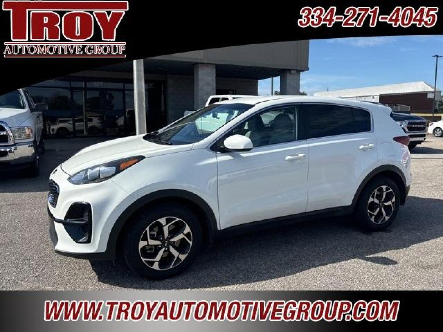 2021 Clear White /Gray Kia Sportage LX (KNDPM3AC6M7) with an 2.4L I4 DGI DOHC 16V engine, Automatic transmission, located at 6812 Atlanta Hwy, Montgomery, AL, 36117, (334) 271-4045, 32.382118, -86.178673 - Clear White 2021 Kia Sportage LX FWD 2.4L I4 DGI DOHC 16V 6-Speed Automatic Electronic with Overdrive<br><br>Financing Available---Top Value for Trades.<br><br>23/30 City/Highway MPG<br><br><br>Awards:<br> * JD Power Initial Quality Study (IQS) - Photo#3