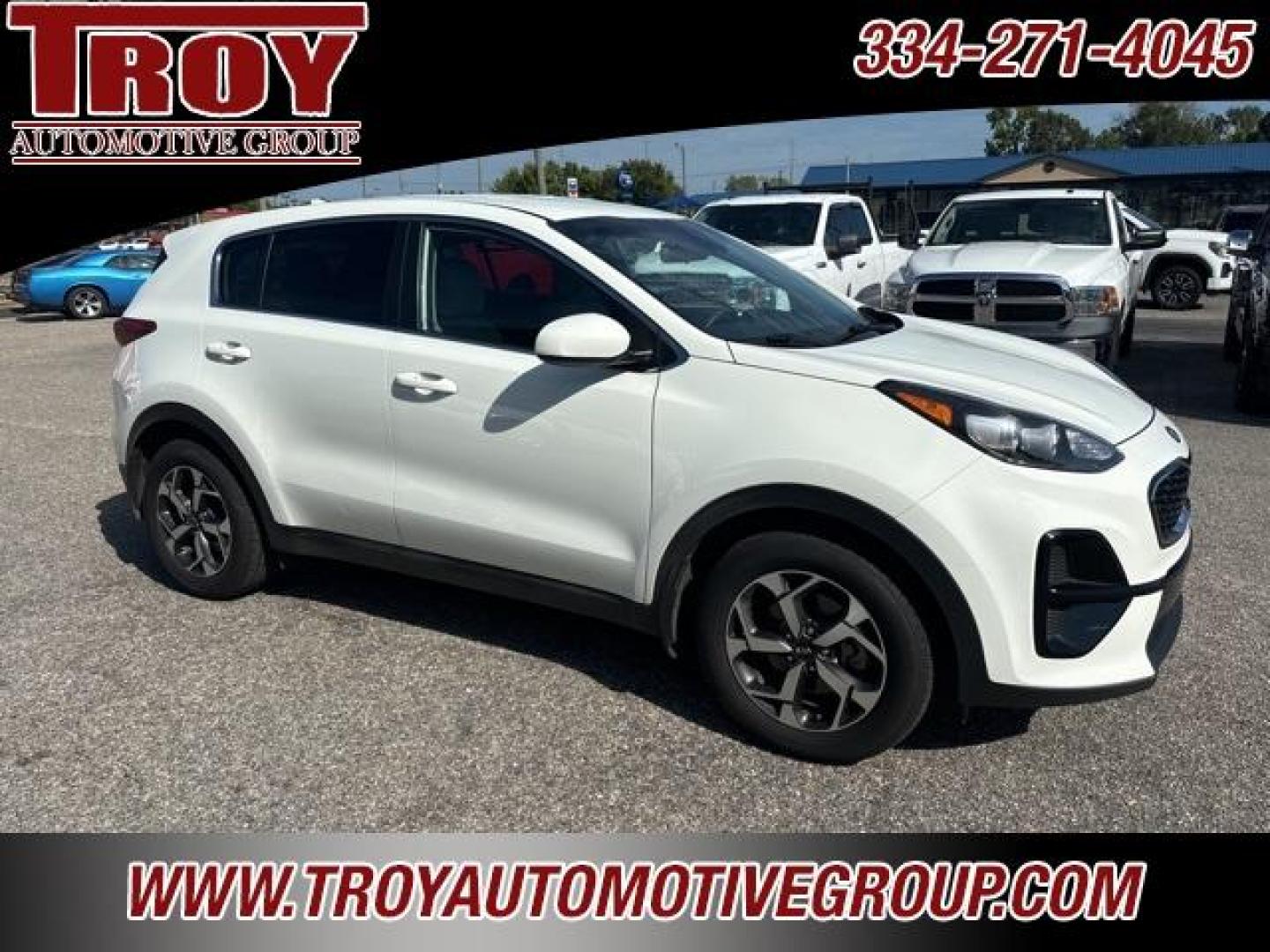 2021 Clear White /Gray Kia Sportage LX (KNDPM3AC6M7) with an 2.4L I4 DGI DOHC 16V engine, Automatic transmission, located at 6812 Atlanta Hwy, Montgomery, AL, 36117, (334) 271-4045, 32.382118, -86.178673 - Clear White 2021 Kia Sportage LX FWD 2.4L I4 DGI DOHC 16V 6-Speed Automatic Electronic with Overdrive<br><br>Financing Available---Top Value for Trades.<br><br>23/30 City/Highway MPG<br><br><br>Awards:<br> * JD Power Initial Quality Study (IQS) - Photo#8