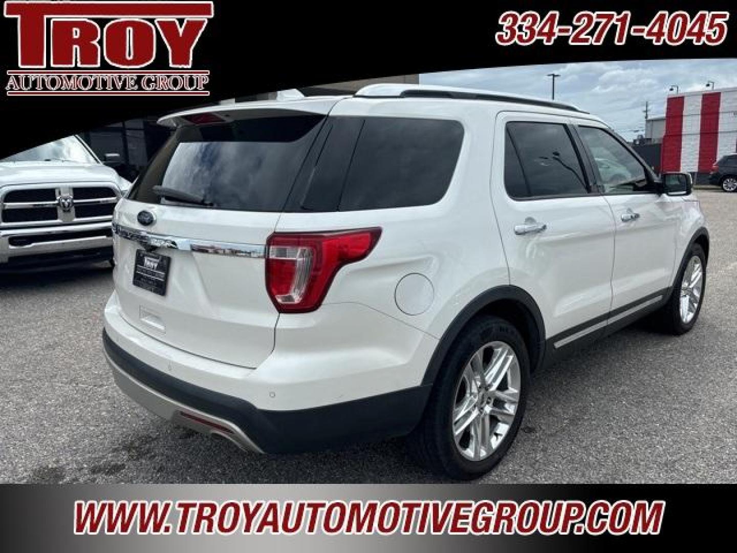 2016 White Platinum Metallic Tri-Coat /Medium Light Camel Ford Explorer Limited (1FM5K7F81GG) with an 3.5L 6-Cylinder SMPI DOHC engine, Automatic transmission, located at 6812 Atlanta Hwy, Montgomery, AL, 36117, (334) 271-4045, 32.382118, -86.178673 - White Platinum Metallic Tri-Coat 2016 Ford Explorer Limited FWD 3.5L 6-Cylinder SMPI DOHC 6-Speed Automatic with Select-Shift<br><br>Financing Available---Top Value for Trades.<br><br><br>Awards:<br> * 2016 KBB.com Best Buy Awards Finalist * 2016 KBB.com 5-Year Cost to Own Awards * 2016 KBB.com - Photo#10