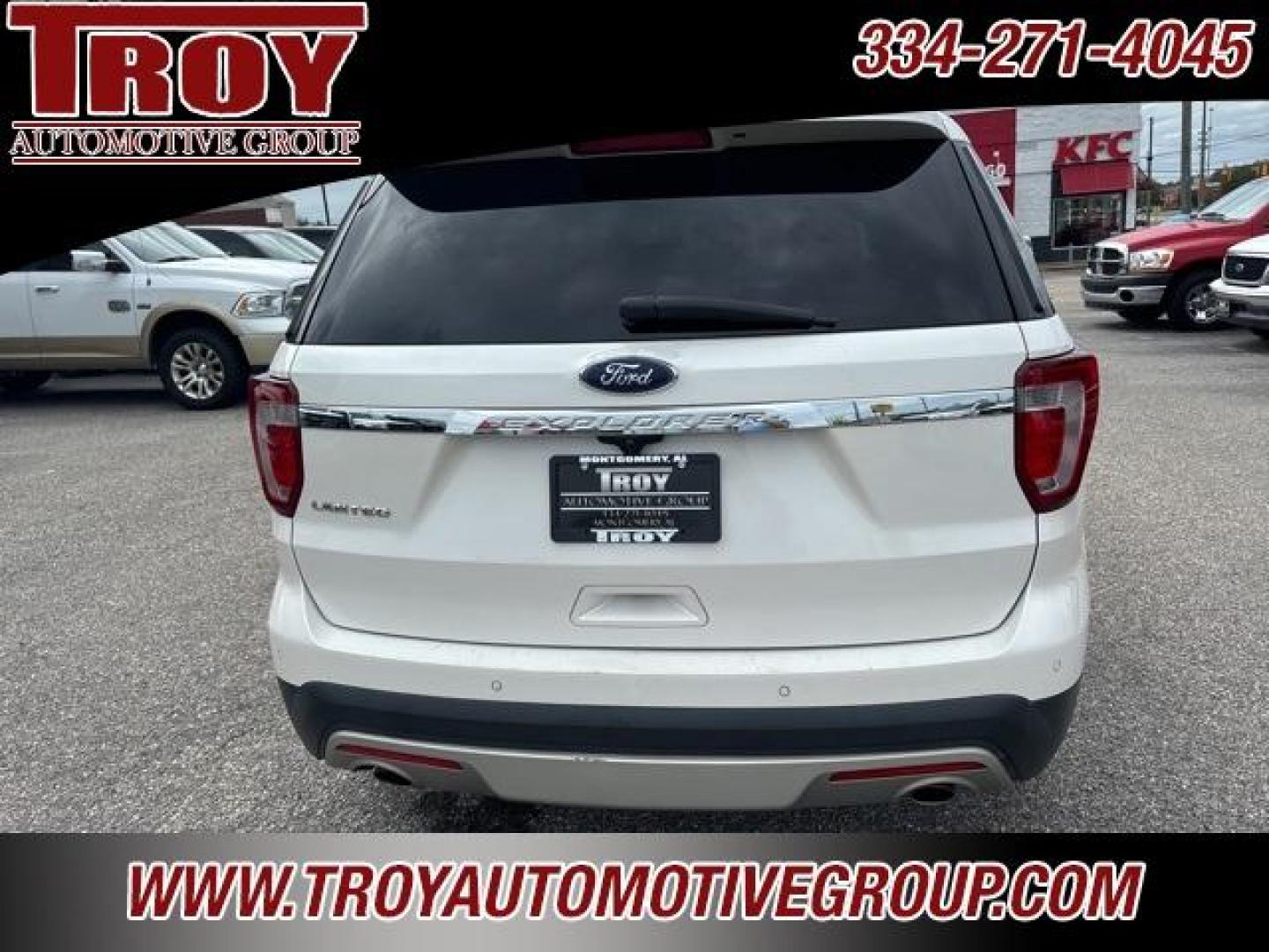 2016 White Platinum Metallic Tri-Coat /Medium Light Camel Ford Explorer Limited (1FM5K7F81GG) with an 3.5L 6-Cylinder SMPI DOHC engine, Automatic transmission, located at 6812 Atlanta Hwy, Montgomery, AL, 36117, (334) 271-4045, 32.382118, -86.178673 - White Platinum Metallic Tri-Coat 2016 Ford Explorer Limited FWD 3.5L 6-Cylinder SMPI DOHC 6-Speed Automatic with Select-Shift<br><br>Financing Available---Top Value for Trades.<br><br><br>Awards:<br> * 2016 KBB.com Best Buy Awards Finalist * 2016 KBB.com 5-Year Cost to Own Awards * 2016 KBB.com - Photo#11