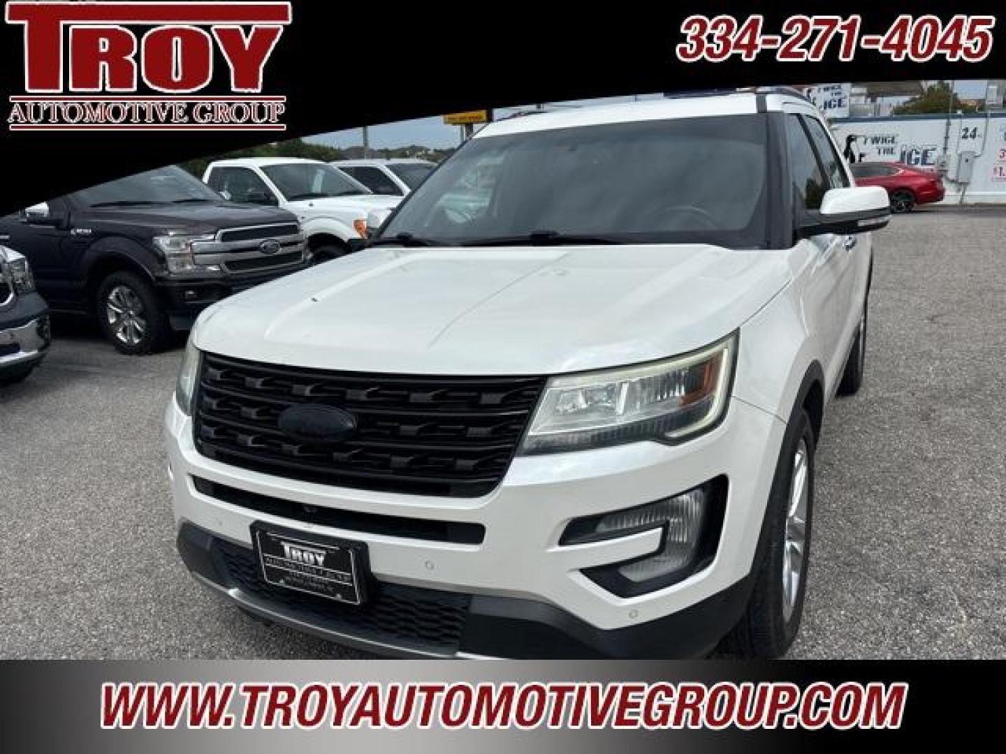 2016 White Platinum Metallic Tri-Coat /Medium Light Camel Ford Explorer Limited (1FM5K7F81GG) with an 3.5L 6-Cylinder SMPI DOHC engine, Automatic transmission, located at 6812 Atlanta Hwy, Montgomery, AL, 36117, (334) 271-4045, 32.382118, -86.178673 - White Platinum Metallic Tri-Coat 2016 Ford Explorer Limited FWD 3.5L 6-Cylinder SMPI DOHC 6-Speed Automatic with Select-Shift<br><br>Financing Available---Top Value for Trades.<br><br><br>Awards:<br> * 2016 KBB.com Best Buy Awards Finalist * 2016 KBB.com 5-Year Cost to Own Awards * 2016 KBB.com - Photo#4