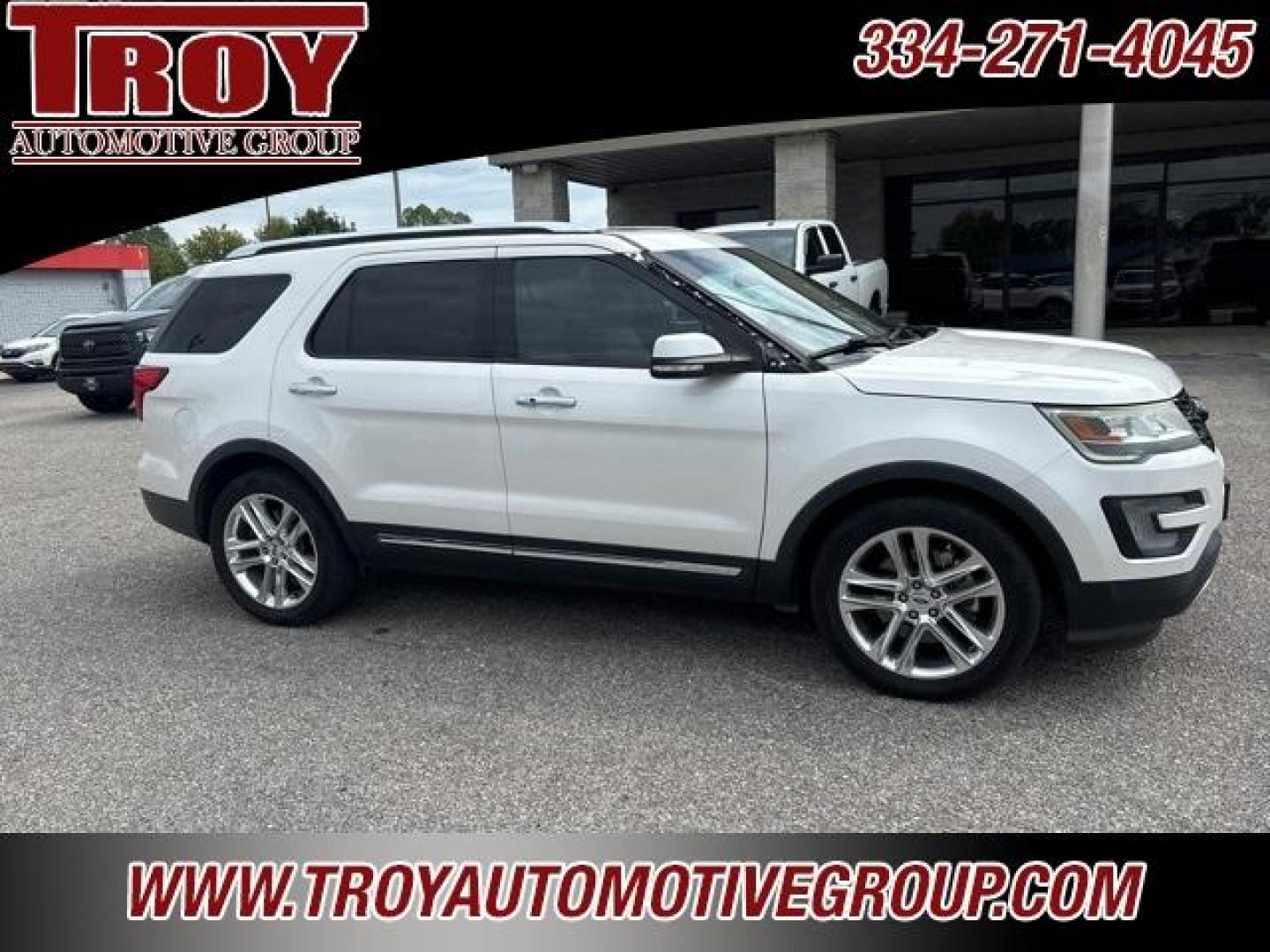 2016 White Platinum Metallic Tri-Coat /Medium Light Camel Ford Explorer Limited (1FM5K7F81GG) with an 3.5L 6-Cylinder SMPI DOHC engine, Automatic transmission, located at 6812 Atlanta Hwy, Montgomery, AL, 36117, (334) 271-4045, 32.382118, -86.178673 - White Platinum Metallic Tri-Coat 2016 Ford Explorer Limited FWD 3.5L 6-Cylinder SMPI DOHC 6-Speed Automatic with Select-Shift<br><br>Financing Available---Top Value for Trades.<br><br><br>Awards:<br> * 2016 KBB.com Best Buy Awards Finalist * 2016 KBB.com 5-Year Cost to Own Awards * 2016 KBB.com - Photo#8