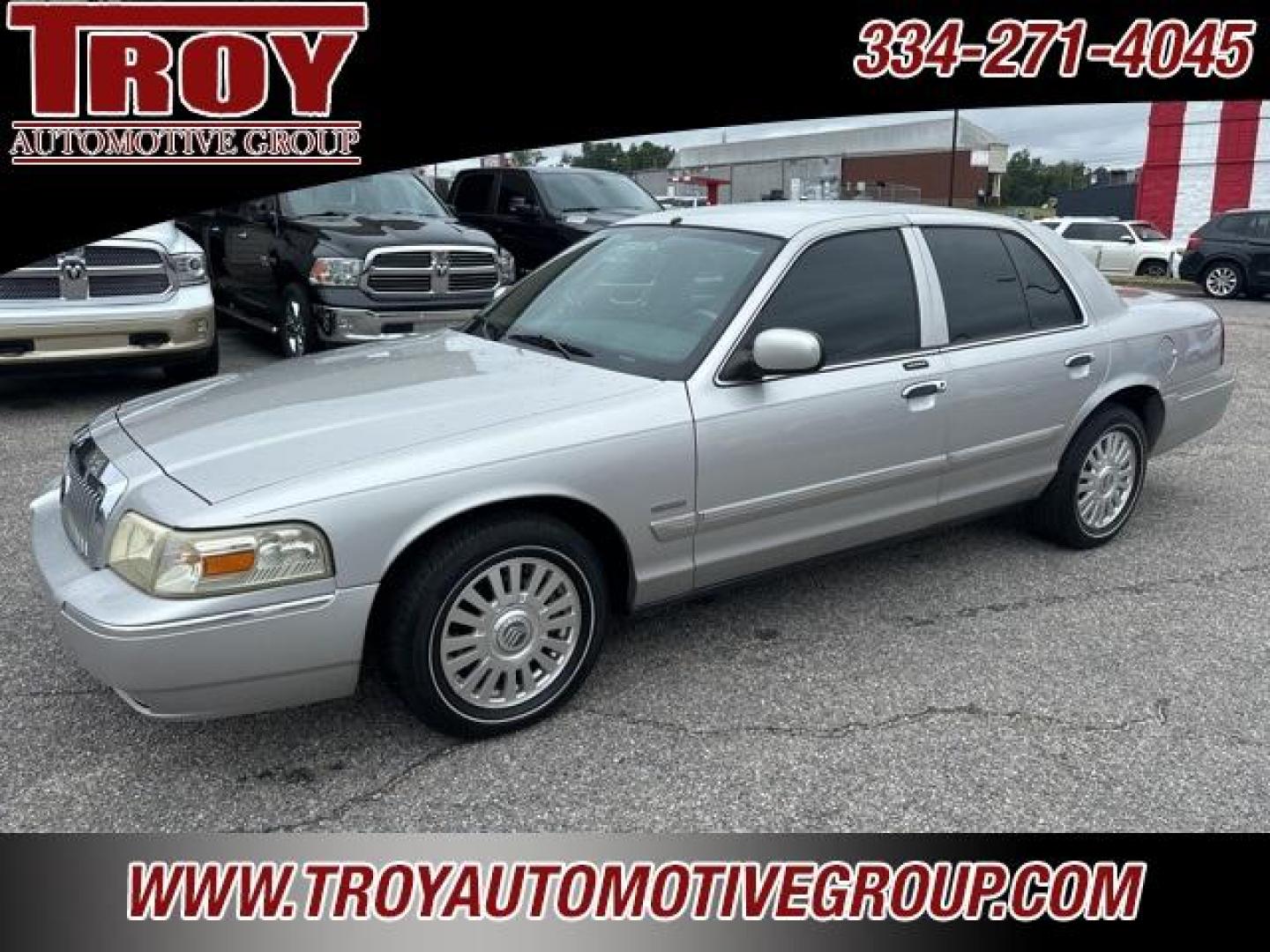 2006 Silver Birch Clearcoat Metallic /Charcoal Black Mercury Grand Marquis LS (2MEFM75W56X) with an 4.6L 8-Cylinder SFI Flex Fuel SOHC engine, Automatic transmission, located at 6812 Atlanta Hwy, Montgomery, AL, 36117, (334) 271-4045, 32.382118, -86.178673 - Recent Arrival!<br><br>Silver Birch Clearcoat Metallic 2006 Mercury Grand Marquis LS RWD 4.6L 8-Cylinder SFI Flex Fuel SOHC 4-Speed Automatic with Overdrive<br><br>Financing Available---Top Value for Trades. - Photo#2