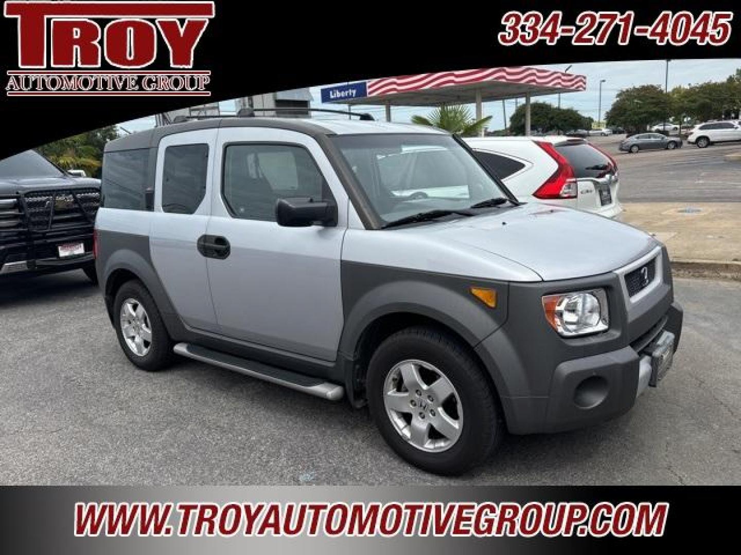 2004 Shoreline Mist Metallic /Gray Honda Element EX (5J6YH28554L) with an 2.4L I4 MPFI DOHC 16V i-VTEC engine, Automatic transmission, located at 6812 Atlanta Hwy, Montgomery, AL, 36117, (334) 271-4045, 32.382118, -86.178673 - 1-Owner!! - Photo#1