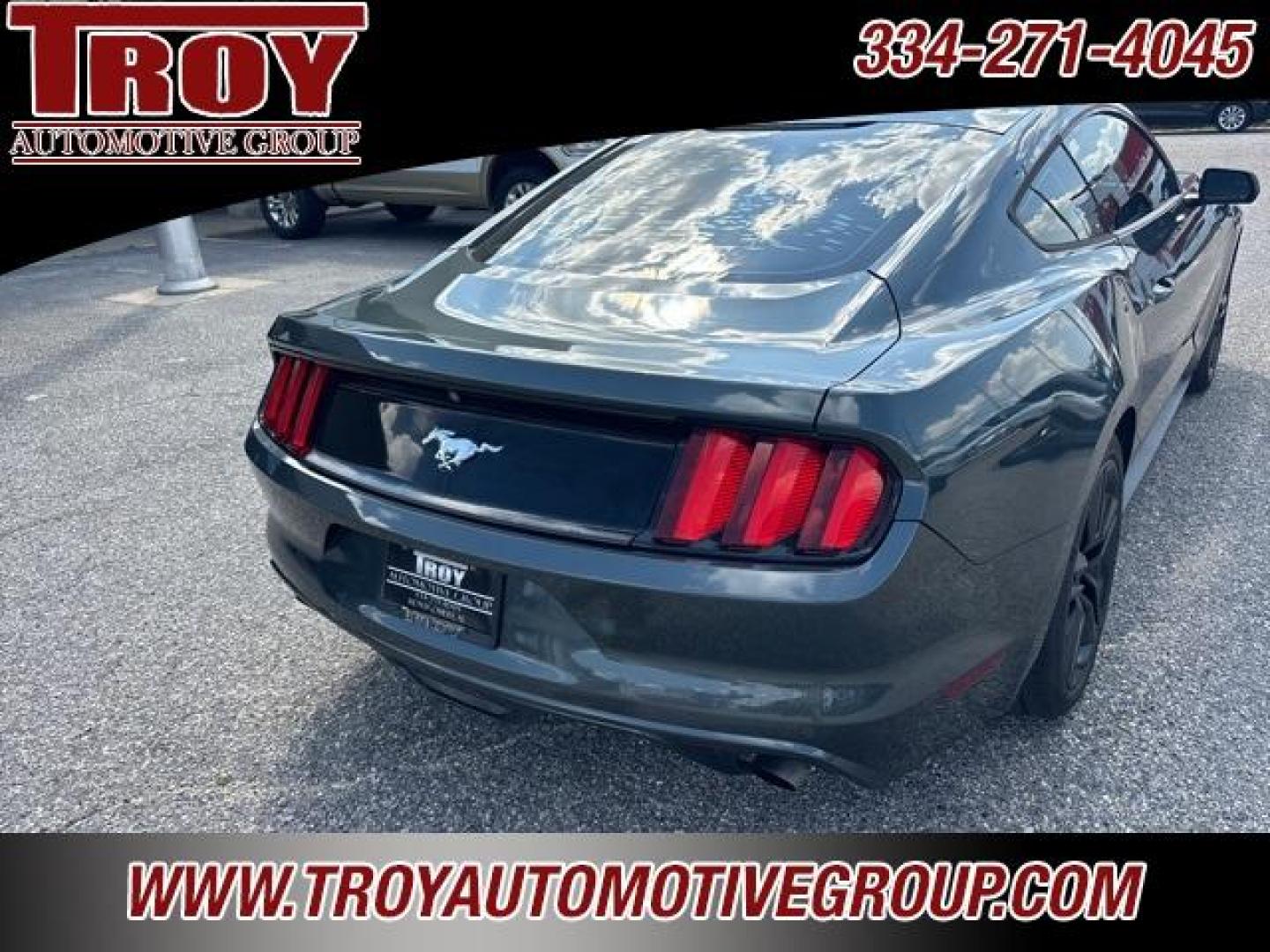 2016 Magnetic Metallic /Ebony Ford Mustang EcoBoost (1FA6P8TH2G5) with an EcoBoost 2.3L I4 GTDi DOHC Turbocharged VCT engine, located at 6812 Atlanta Hwy, Montgomery, AL, 36117, (334) 271-4045, 32.382118, -86.178673 - Recent Arrival!<br><br>Magnetic Metallic 2016 Ford Mustang EcoBoost RWD EcoBoost 2.3L I4 GTDi DOHC Turbocharged VCT 6-Speed<br><br>Financing Available---Top Value for Trades.<br><br><br>Awards:<br> * 2016 KBB.com 10 Coolest New Cars Under $25,000 * 2016 KBB.com Brand Image Awards - Photo#11