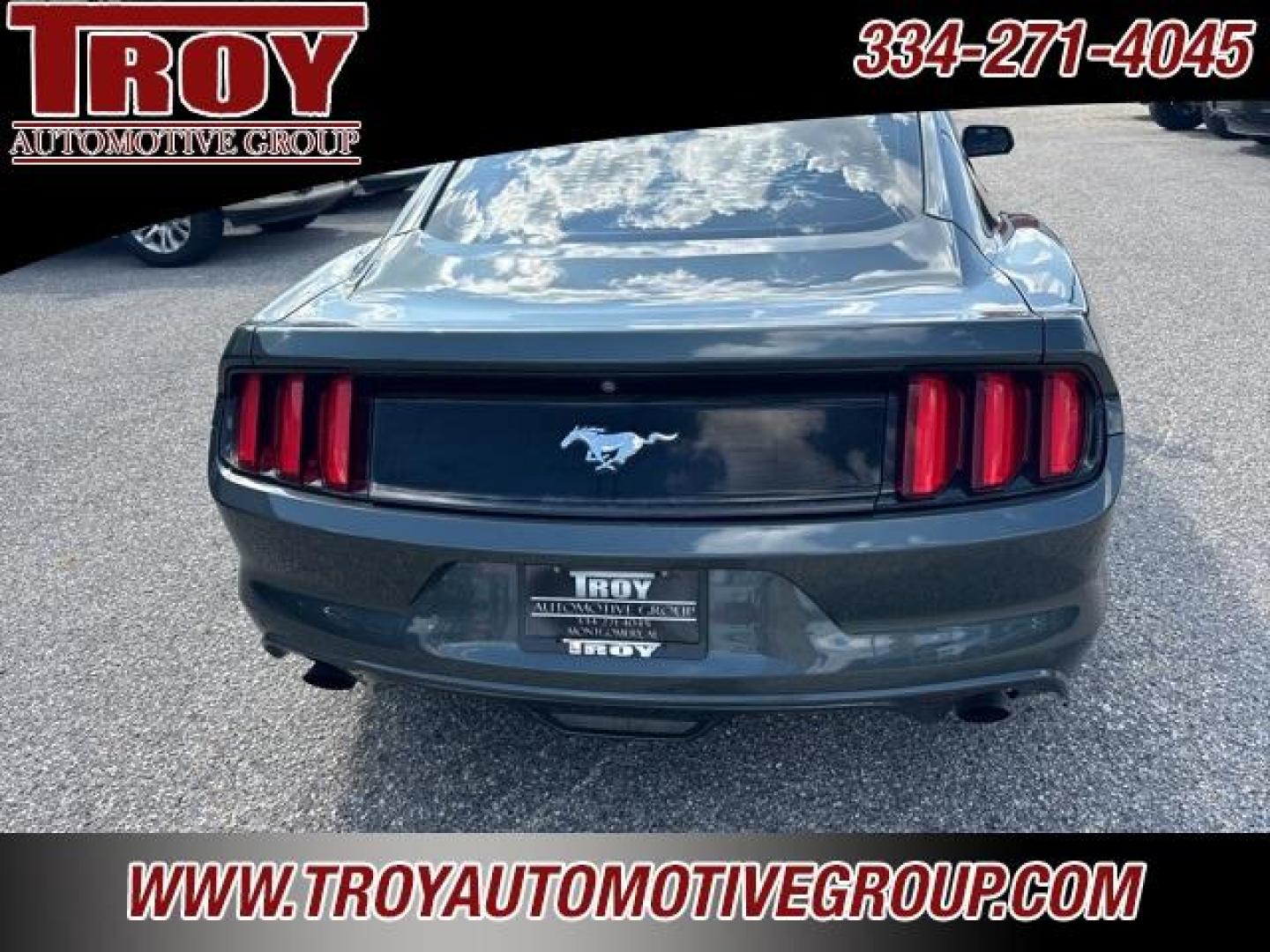 2016 Magnetic Metallic /Ebony Ford Mustang EcoBoost (1FA6P8TH2G5) with an EcoBoost 2.3L I4 GTDi DOHC Turbocharged VCT engine, located at 6812 Atlanta Hwy, Montgomery, AL, 36117, (334) 271-4045, 32.382118, -86.178673 - Recent Arrival!<br><br>Magnetic Metallic 2016 Ford Mustang EcoBoost RWD EcoBoost 2.3L I4 GTDi DOHC Turbocharged VCT 6-Speed<br><br>Financing Available---Top Value for Trades.<br><br><br>Awards:<br> * 2016 KBB.com 10 Coolest New Cars Under $25,000 * 2016 KBB.com Brand Image Awards - Photo#12