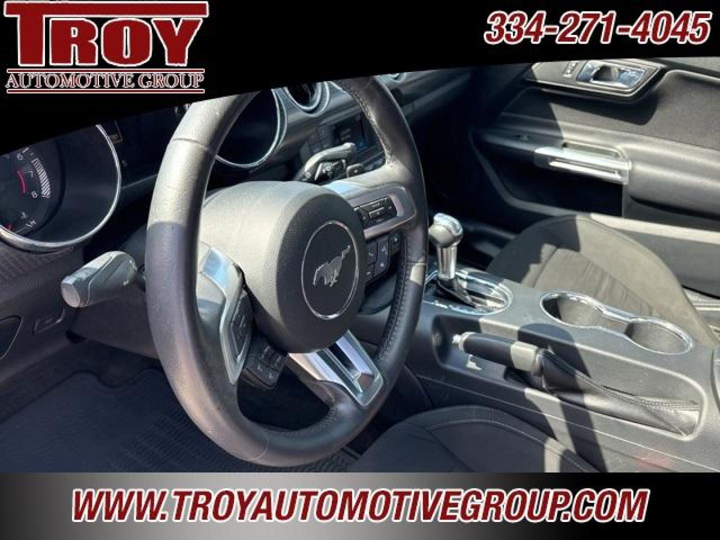 2016 Magnetic Metallic /Ebony Ford Mustang EcoBoost (1FA6P8TH2G5) with an EcoBoost 2.3L I4 GTDi DOHC Turbocharged VCT engine, located at 6812 Atlanta Hwy, Montgomery, AL, 36117, (334) 271-4045, 32.382118, -86.178673 - Recent Arrival!<br><br>Magnetic Metallic 2016 Ford Mustang EcoBoost RWD EcoBoost 2.3L I4 GTDi DOHC Turbocharged VCT 6-Speed<br><br>Financing Available---Top Value for Trades.<br><br><br>Awards:<br> * 2016 KBB.com 10 Coolest New Cars Under $25,000 * 2016 KBB.com Brand Image Awards - Photo#32