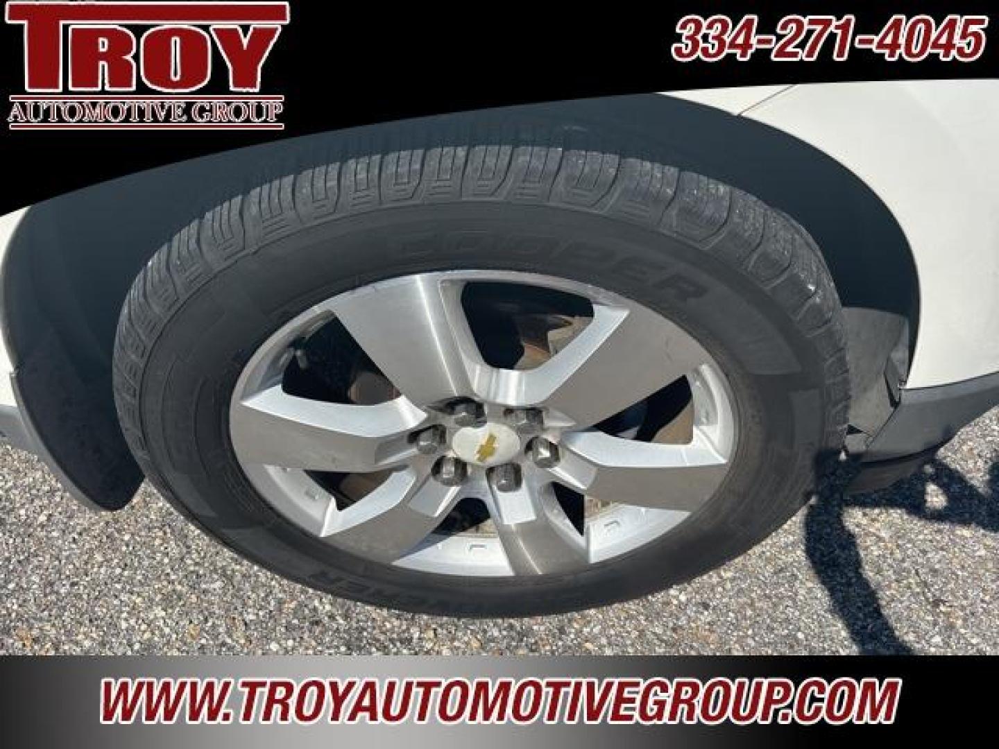 2012 White /Light Gray Chevrolet Traverse LTZ (1GNKVLED3CJ) with an 3.6L V6 SIDI engine, Automatic transmission, located at 6812 Atlanta Hwy, Montgomery, AL, 36117, (334) 271-4045, 32.382118, -86.178673 - Recent Arrival!<br><br>White Diamond Tricoat 2012 Chevrolet Traverse LTZ AWD 3.6L V6 SIDI 6-Speed Automatic Electronic with Overdrive<br><br>Financing Available---Top Value for Trades.<br><br><br>Awards:<br> * 2012 IIHS Top Safety Pick * 2012 KBB.com Best Resale Value Awards<br><br>Reviews:<br> - Photo#15