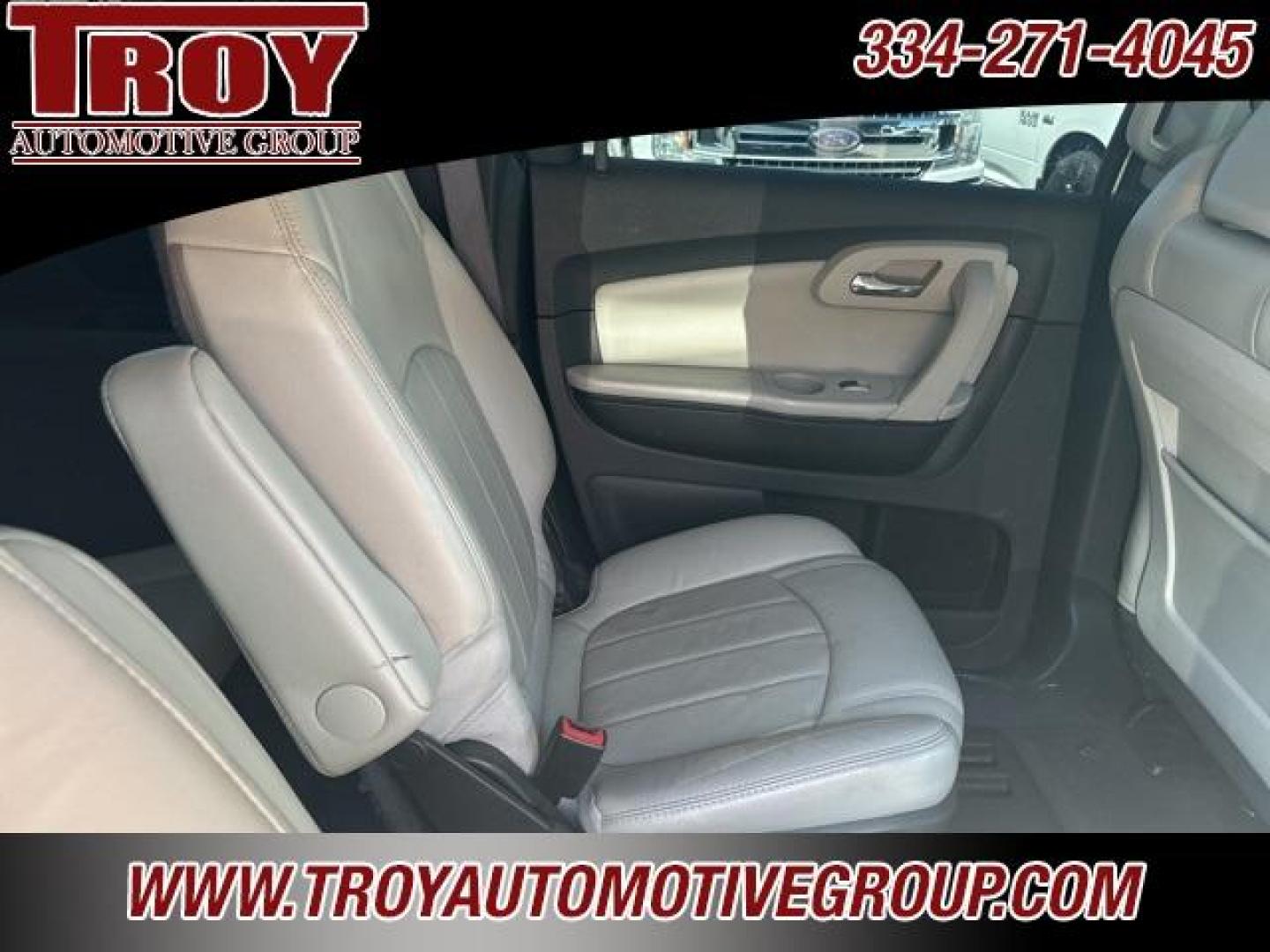 2012 White /Light Gray Chevrolet Traverse LTZ (1GNKVLED3CJ) with an 3.6L V6 SIDI engine, Automatic transmission, located at 6812 Atlanta Hwy, Montgomery, AL, 36117, (334) 271-4045, 32.382118, -86.178673 - Recent Arrival!<br><br>White Diamond Tricoat 2012 Chevrolet Traverse LTZ AWD 3.6L V6 SIDI 6-Speed Automatic Electronic with Overdrive<br><br>Financing Available---Top Value for Trades.<br><br><br>Awards:<br> * 2012 IIHS Top Safety Pick * 2012 KBB.com Best Resale Value Awards<br><br>Reviews:<br> - Photo#30