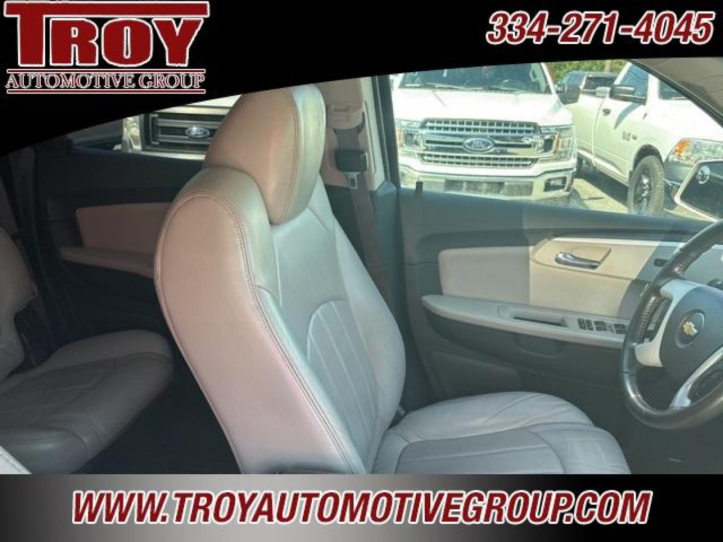 2012 White /Light Gray Chevrolet Traverse LTZ (1GNKVLED3CJ) with an 3.6L V6 SIDI engine, Automatic transmission, located at 6812 Atlanta Hwy, Montgomery, AL, 36117, (334) 271-4045, 32.382118, -86.178673 - Recent Arrival!<br><br>White Diamond Tricoat 2012 Chevrolet Traverse LTZ AWD 3.6L V6 SIDI 6-Speed Automatic Electronic with Overdrive<br><br>Financing Available---Top Value for Trades.<br><br><br>Awards:<br> * 2012 IIHS Top Safety Pick * 2012 KBB.com Best Resale Value Awards<br><br>Reviews:<br> - Photo#37