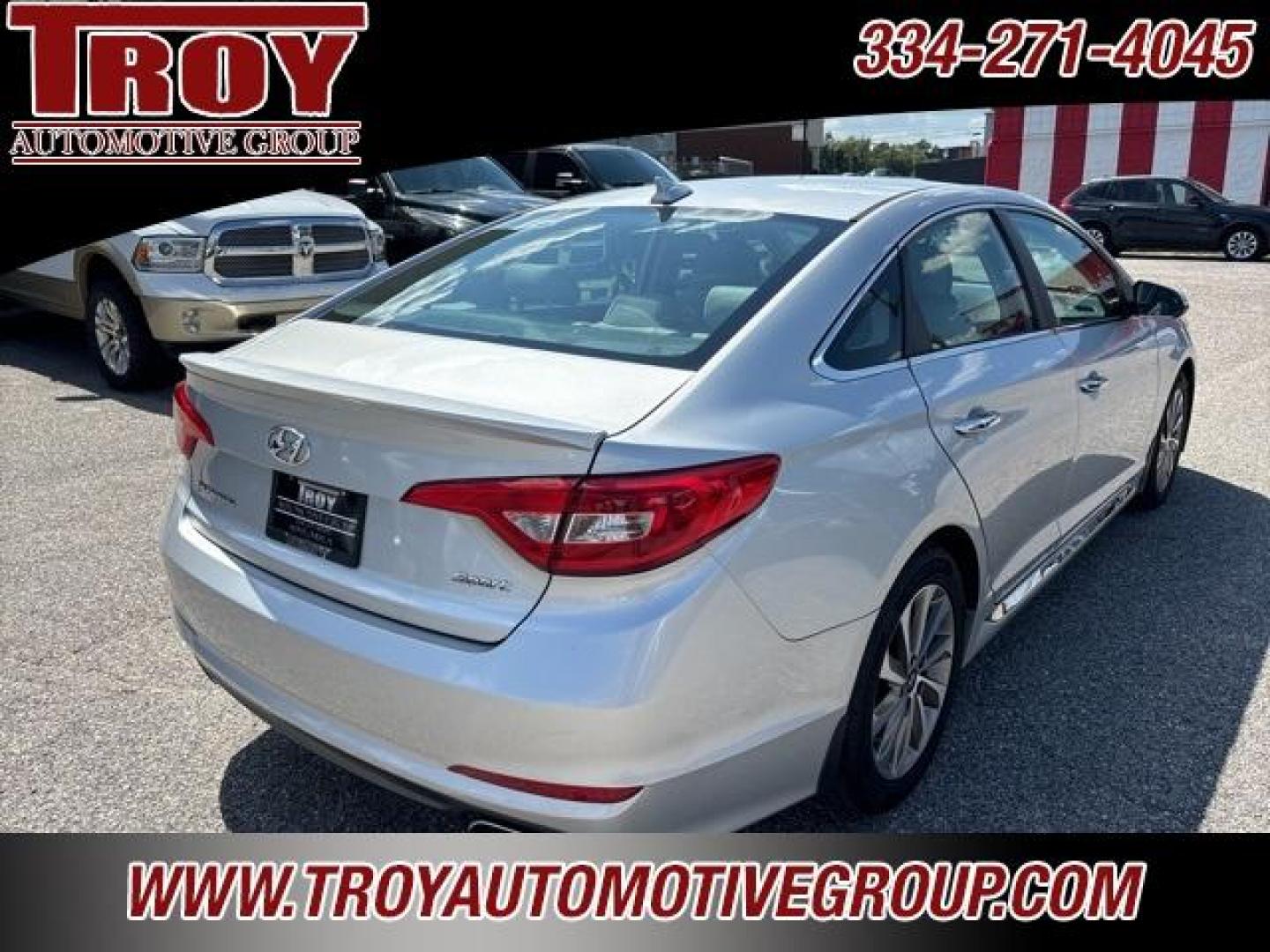 2015 Symphony Silver /Gray Hyundai Sonata Sport (5NPE34AF5FH) with an 2.4L 4-Cylinder DGI DOHC engine, Automatic transmission, located at 6812 Atlanta Hwy, Montgomery, AL, 36117, (334) 271-4045, 32.382118, -86.178673 - Recent Arrival!<br><br>Symphony Silver 2015 Hyundai Sonata Sport FWD 2.4L 4-Cylinder DGI DOHC 6-Speed Automatic with Shiftronic<br><br>Financing Available---Top Value for Trades.<br><br><br>Awards:<br> * 2015 KBB.com 10 Most Comfortable Cars Under $30,000 * 2015 KBB.com 10 Best Sedans Under $25,0 - Photo#13