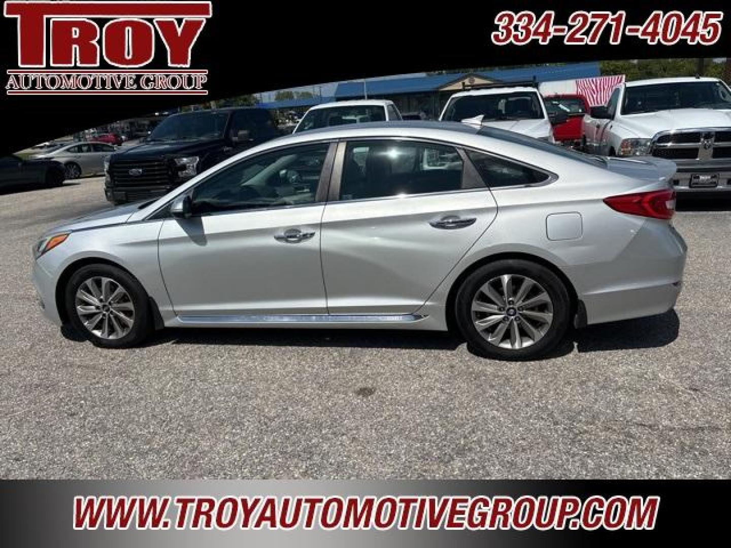 2015 Symphony Silver /Gray Hyundai Sonata Sport (5NPE34AF5FH) with an 2.4L 4-Cylinder DGI DOHC engine, Automatic transmission, located at 6812 Atlanta Hwy, Montgomery, AL, 36117, (334) 271-4045, 32.382118, -86.178673 - Recent Arrival!<br><br>Symphony Silver 2015 Hyundai Sonata Sport FWD 2.4L 4-Cylinder DGI DOHC 6-Speed Automatic with Shiftronic<br><br>Financing Available---Top Value for Trades.<br><br><br>Awards:<br> * 2015 KBB.com 10 Most Comfortable Cars Under $30,000 * 2015 KBB.com 10 Best Sedans Under $25,0 - Photo#18