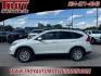 2015 White Diamond Pearl /Black Honda CR-V EX-L (5J6RM3H76FL) with an 2.4L I4 DOHC 16V i-VTEC engine, CVT transmission, located at 6812 Atlanta Hwy, Montgomery, AL, 36117, (334) 271-4045, 32.382118, -86.178673 - Photo#1