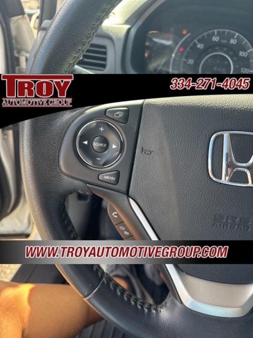 2015 White Diamond Pearl /Black Honda CR-V EX-L (5J6RM3H76FL) with an 2.4L I4 DOHC 16V i-VTEC engine, CVT transmission, located at 6812 Atlanta Hwy, Montgomery, AL, 36117, (334) 271-4045, 32.382118, -86.178673 - Photo#41